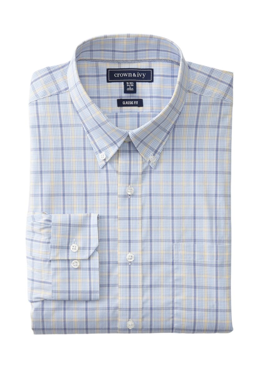 Plaid Dress Shirt 