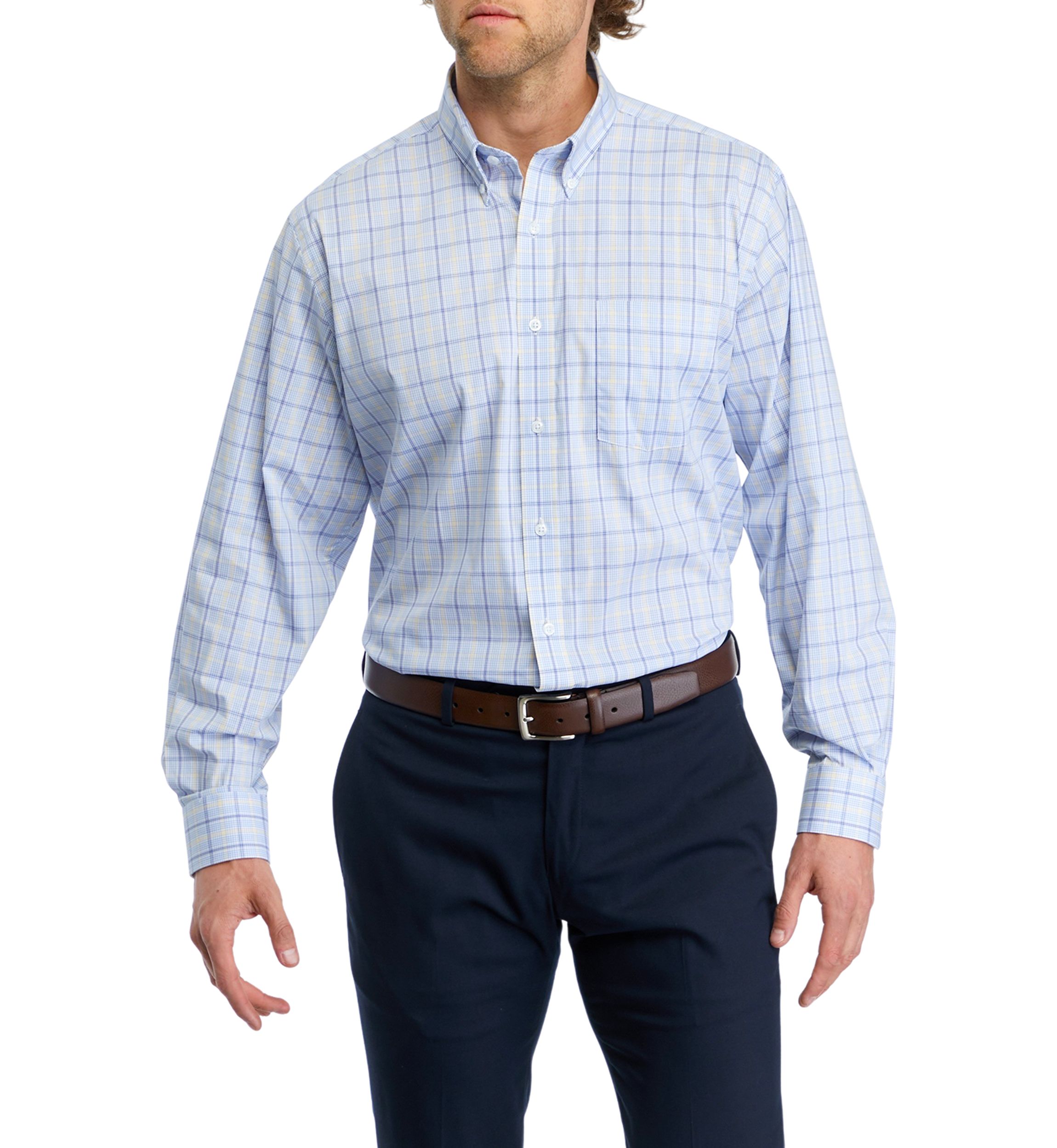 Plaid Dress Shirt 