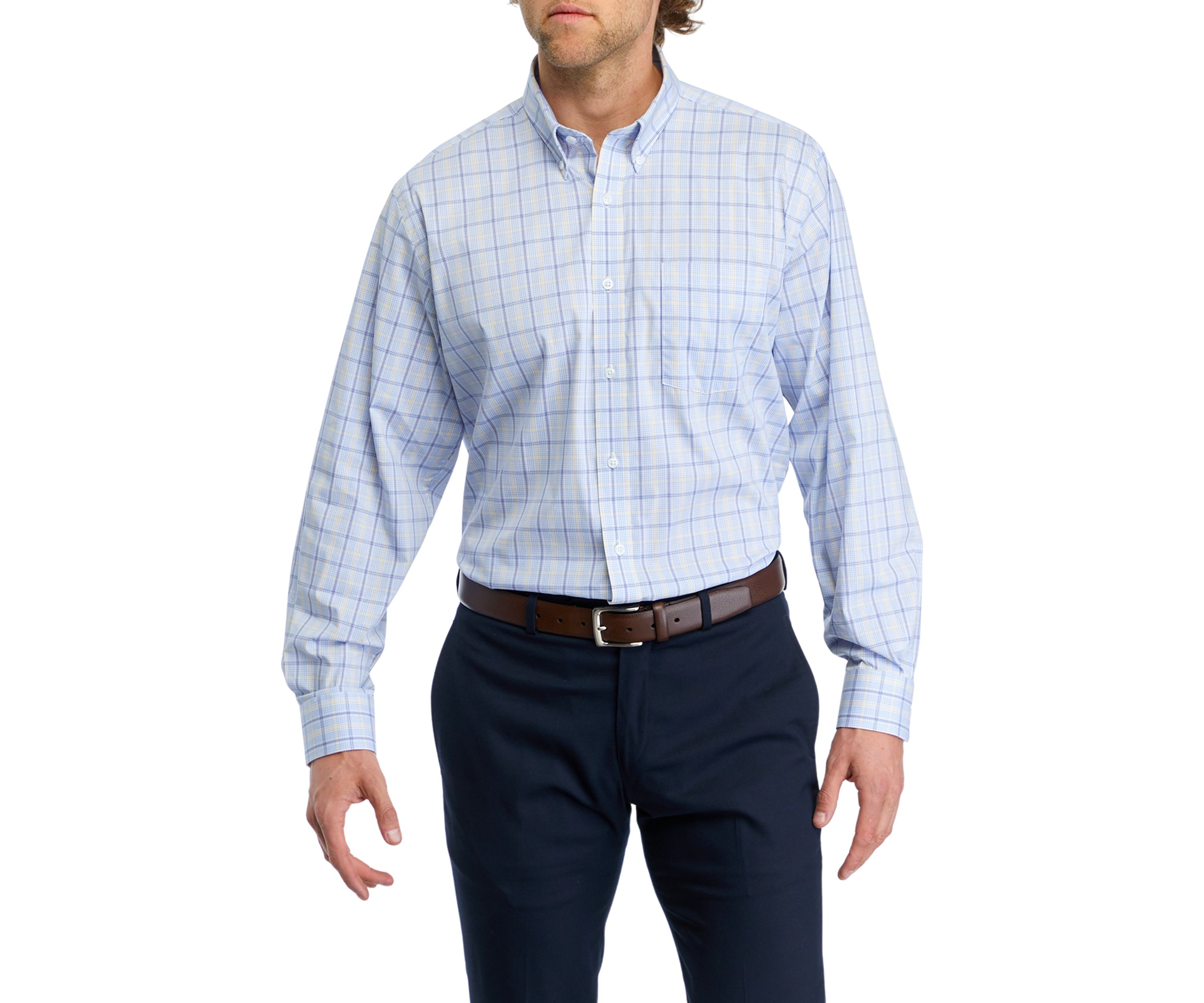 Plaid Dress Shirt 