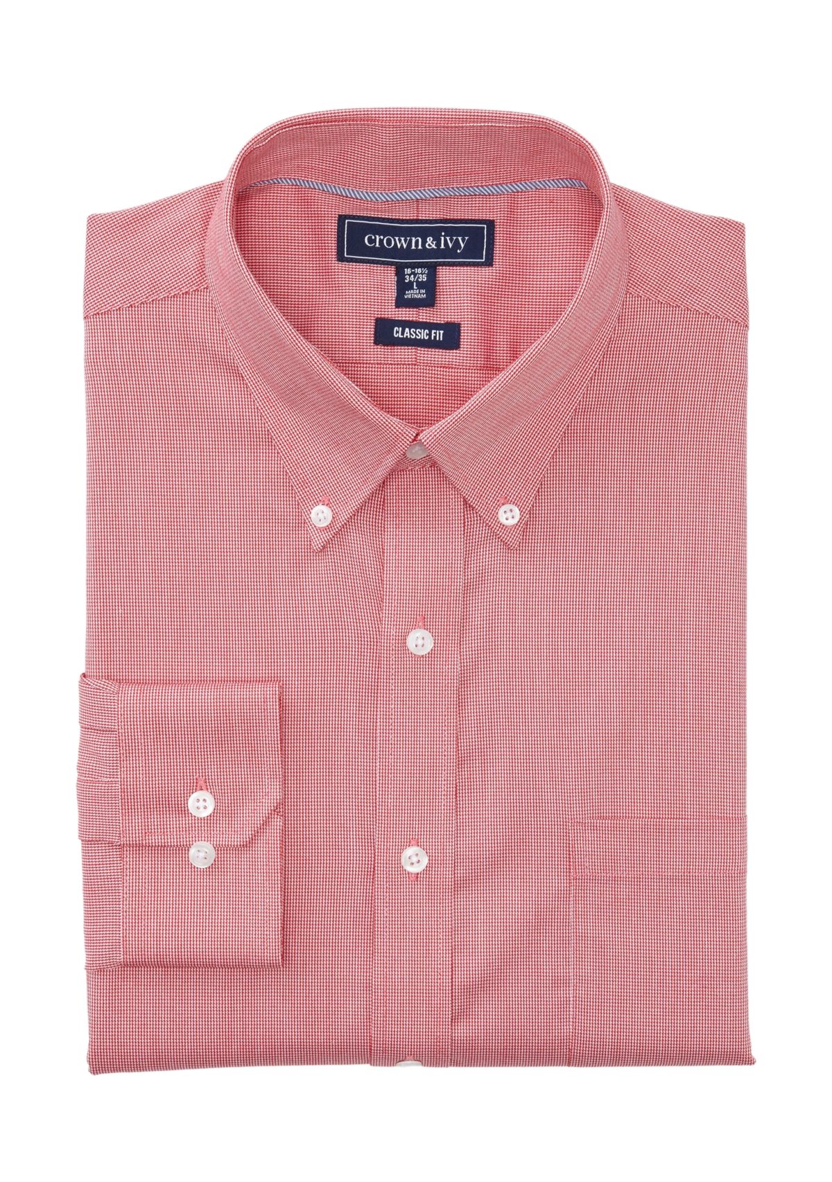 Houndstooth Dress Shirt 