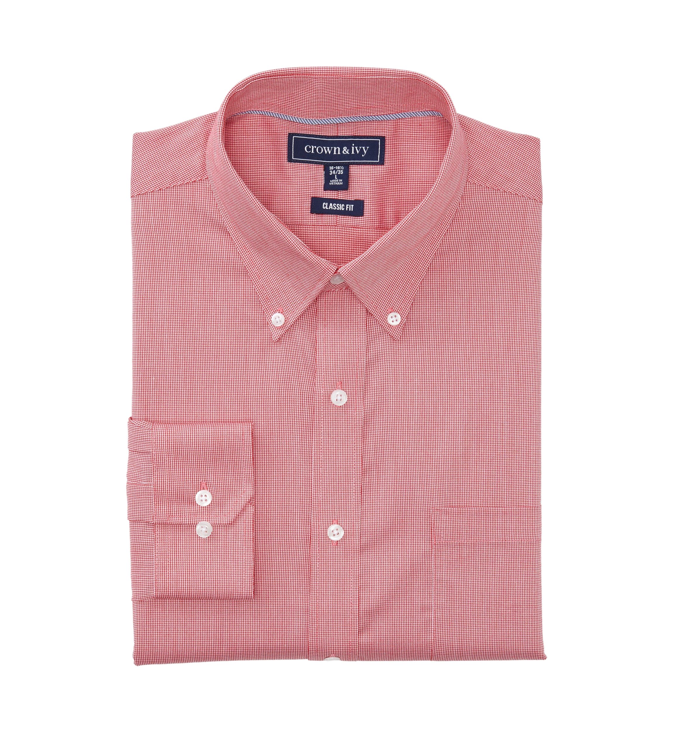 Houndstooth Dress Shirt 