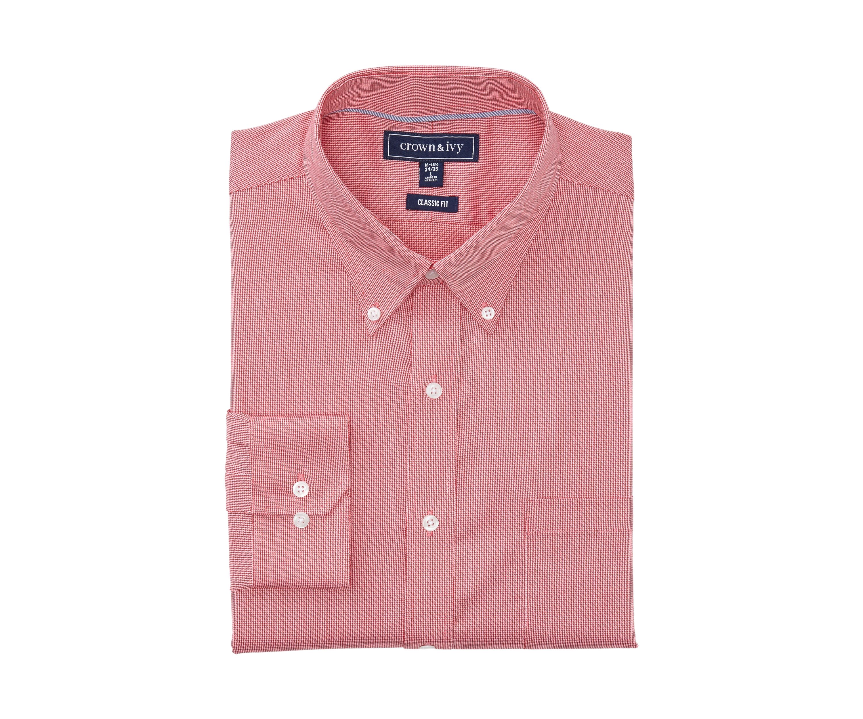 Houndstooth Dress Shirt 