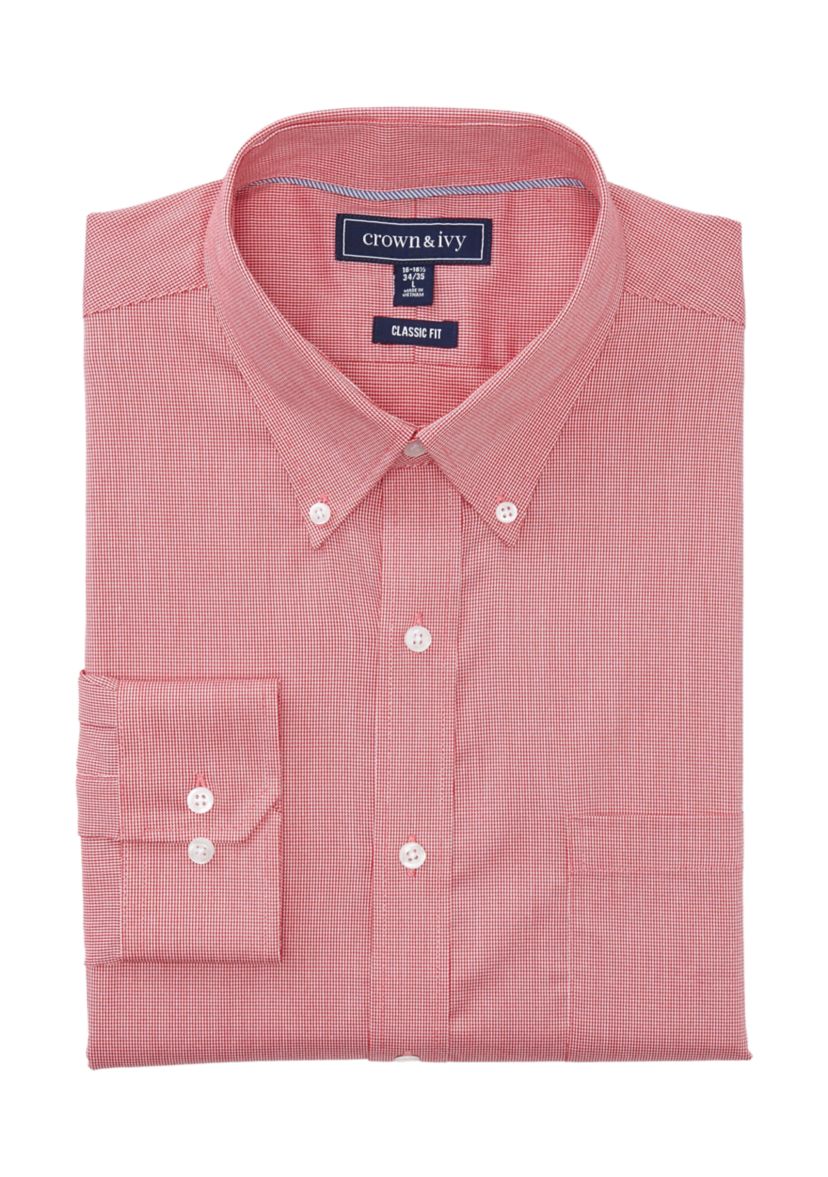 Houndstooth Dress Shirt 