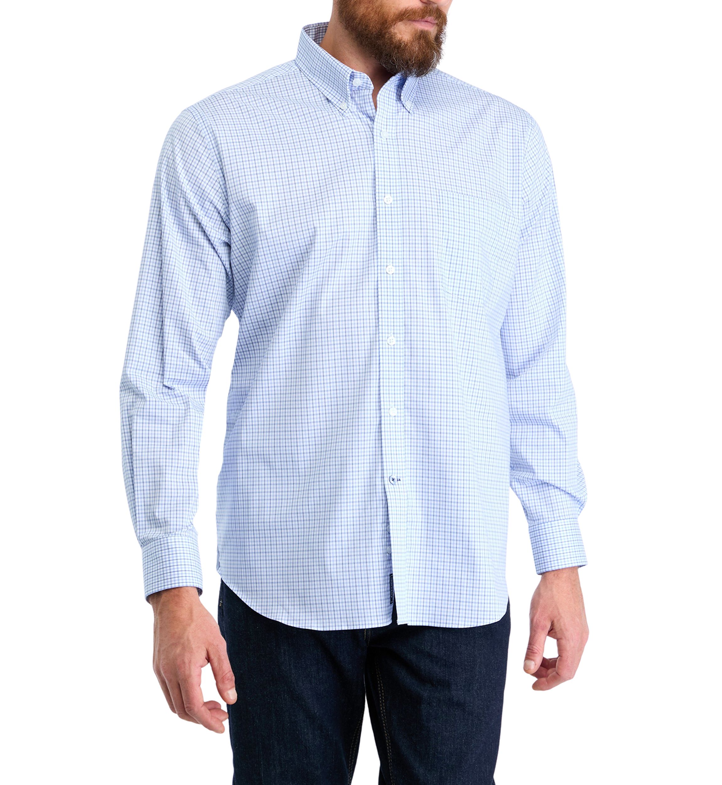 Plaid Dress Shirt 