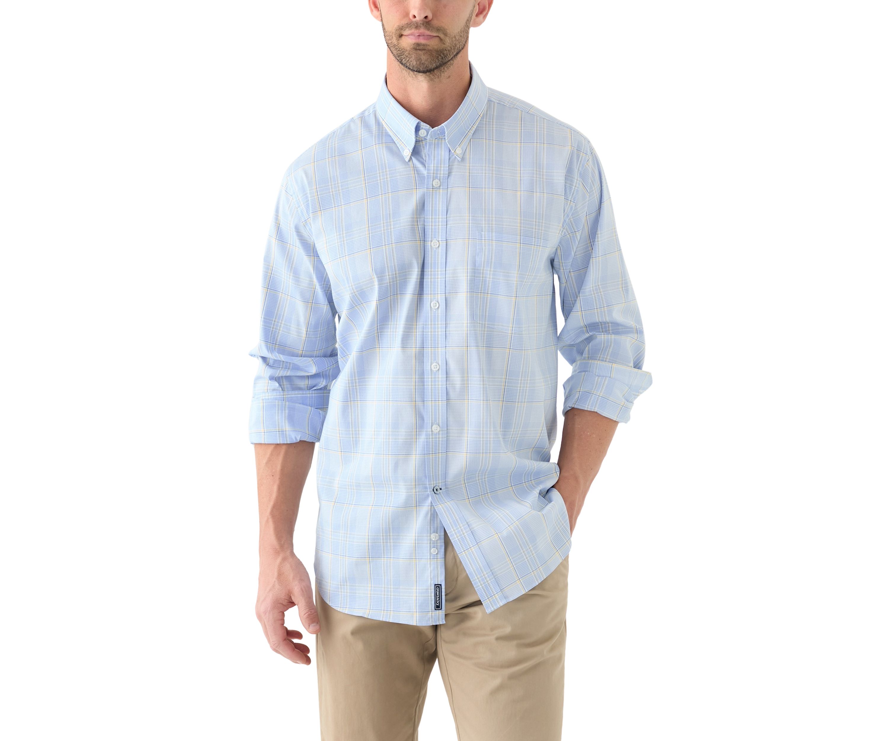 Plaid Printed Button Down Shirt