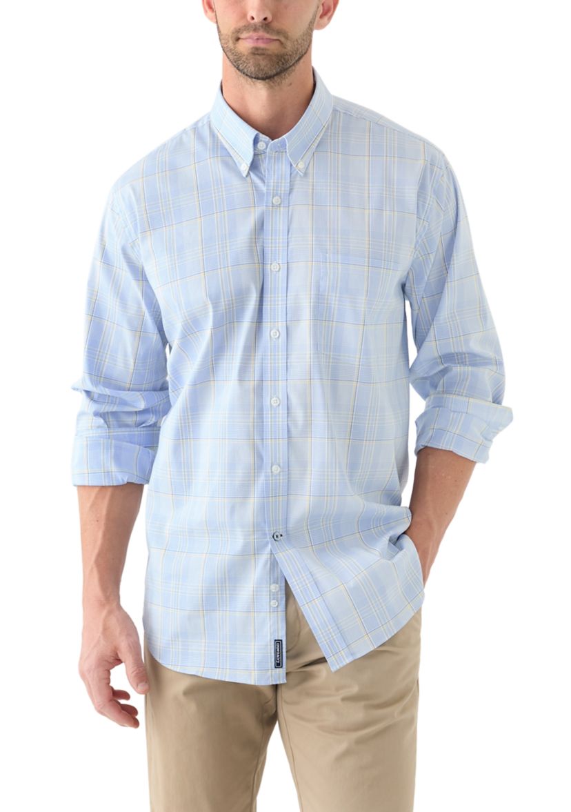 Plaid Printed Button Down Shirt