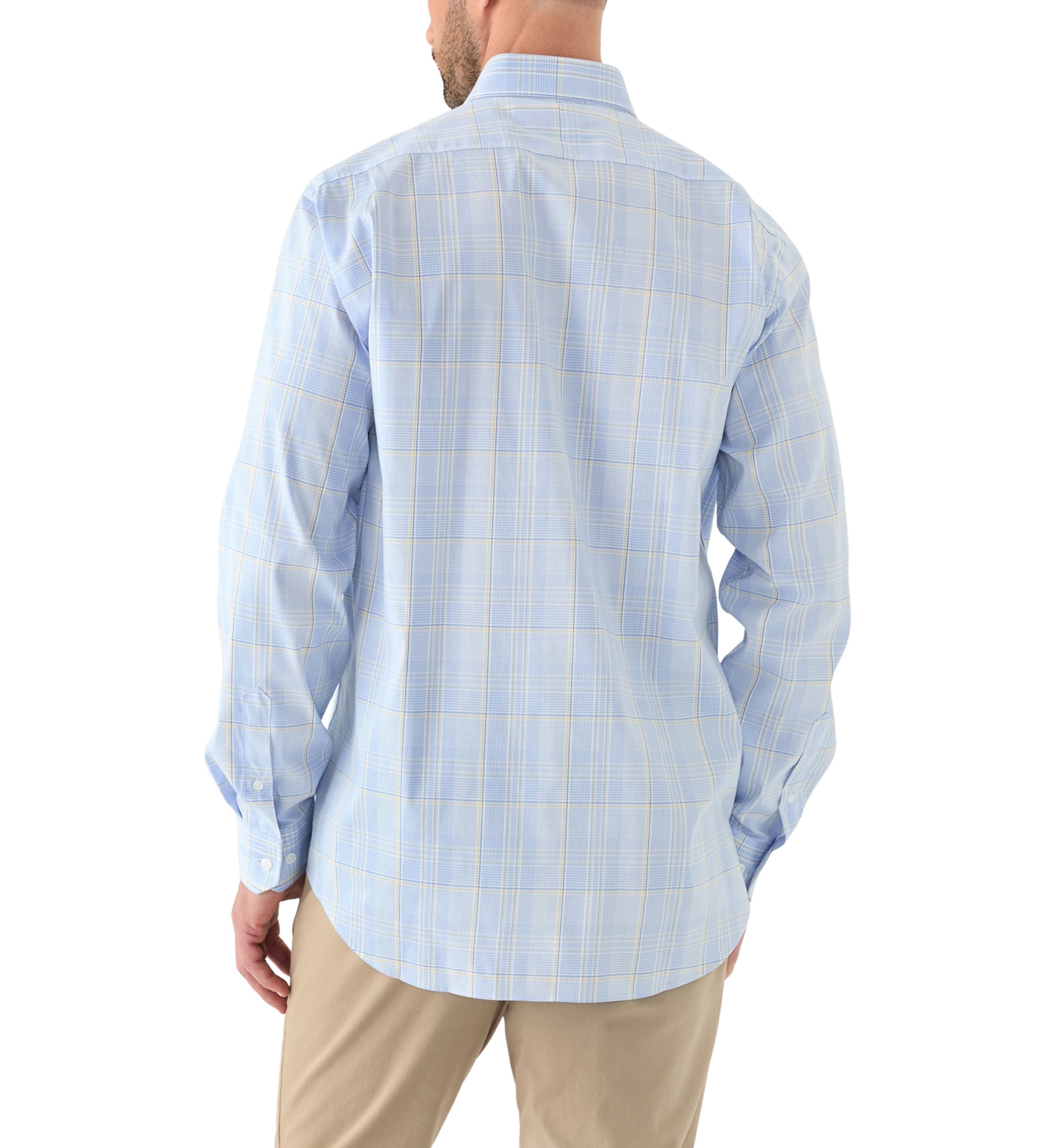 Plaid Printed Button Down Shirt