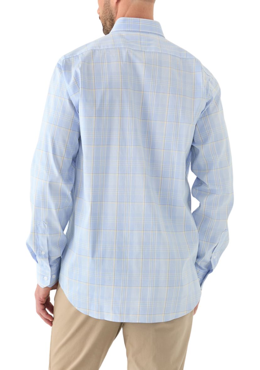 Plaid Printed Button Down Shirt