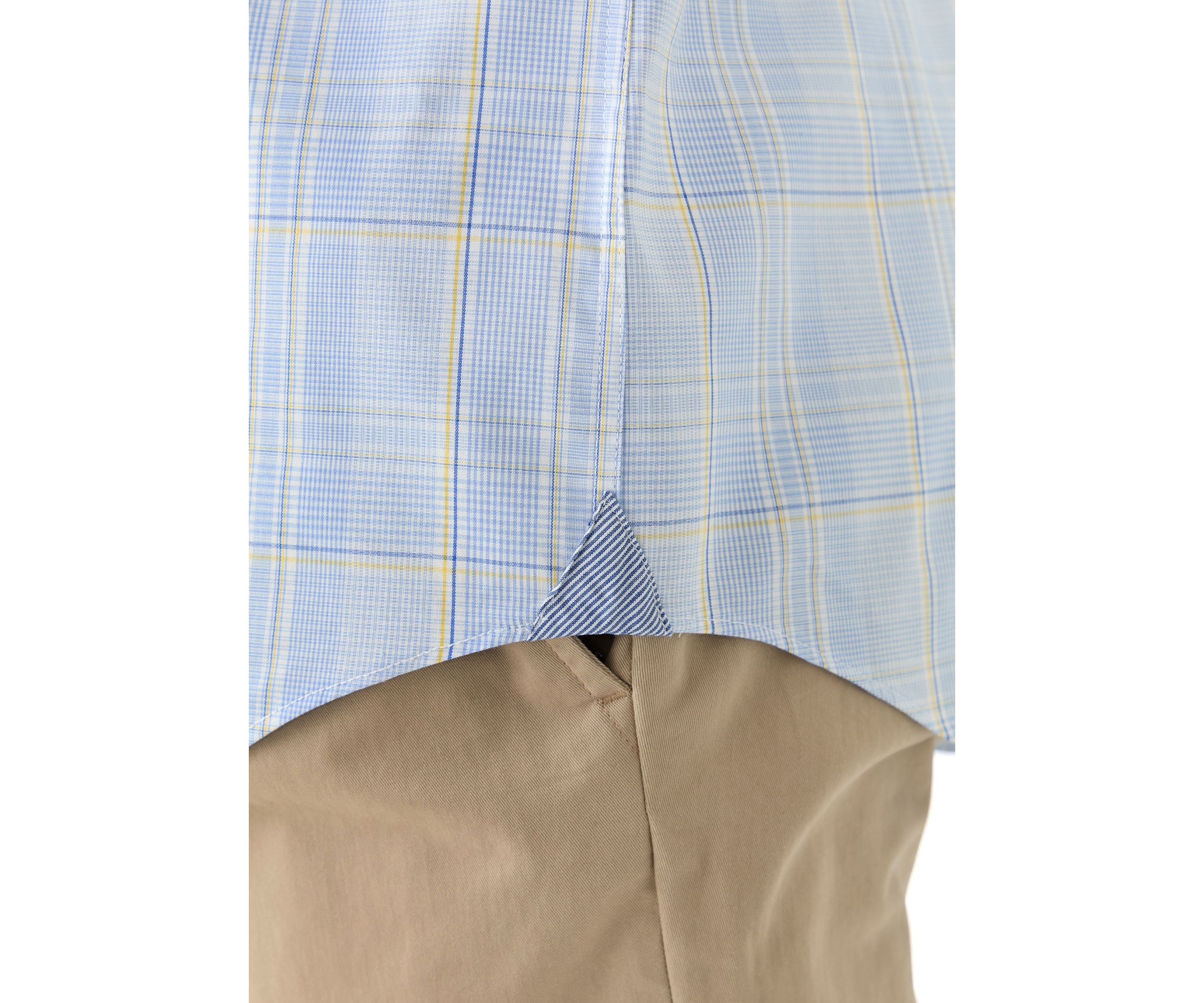 Plaid Printed Button Down Shirt