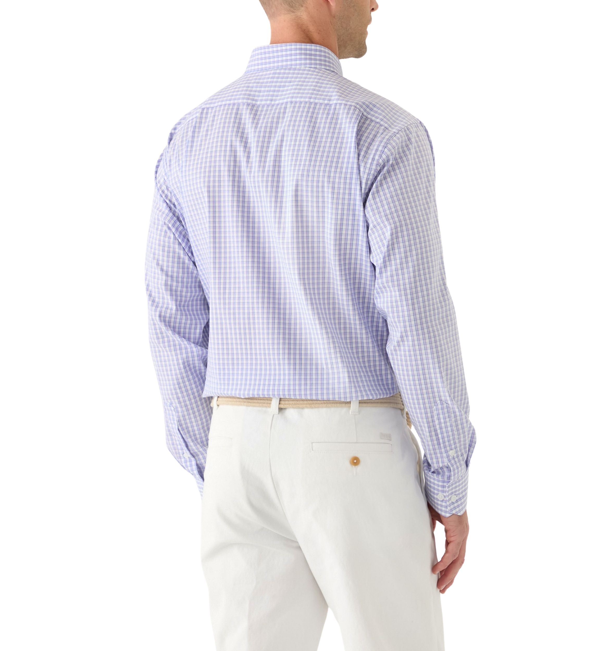 Check Printed Button Down Shirt