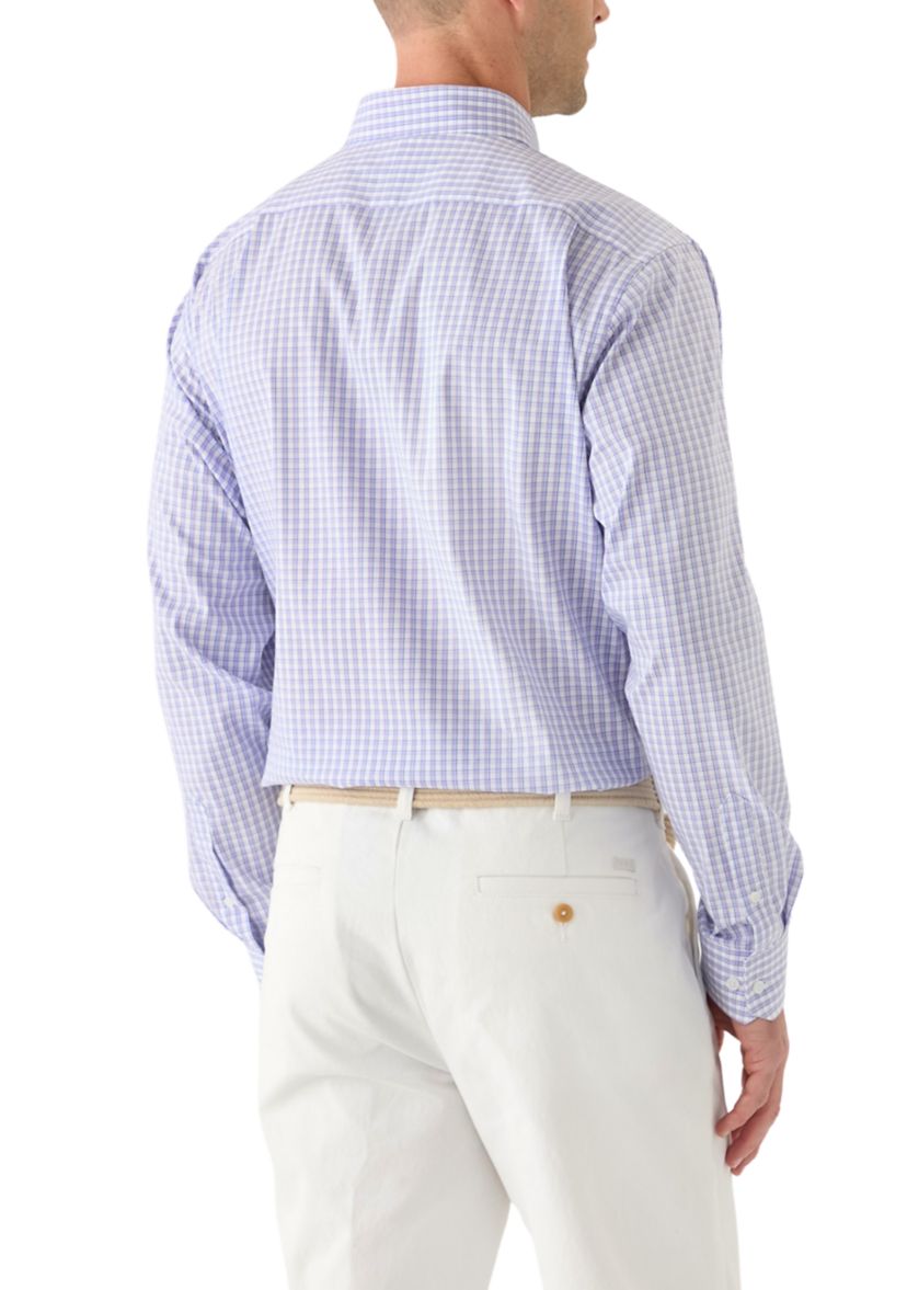 Check Printed Button Down Shirt