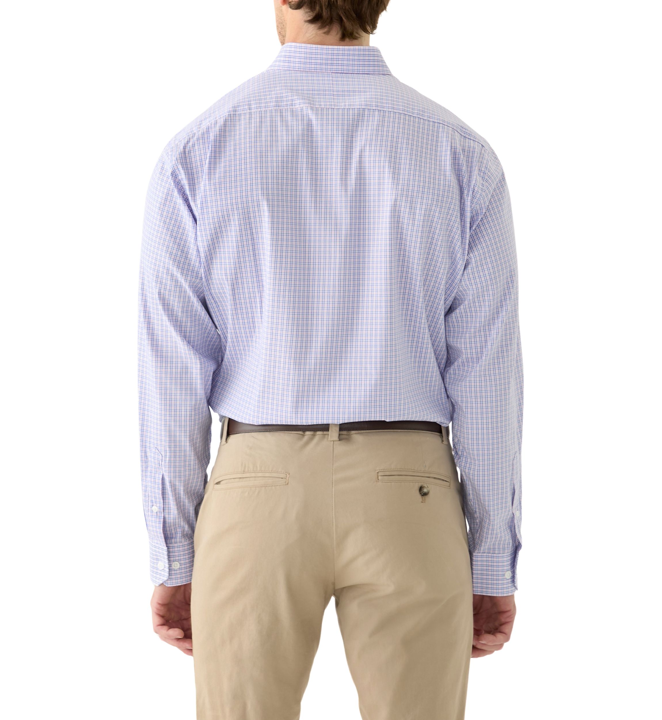 Check Printed Woven Button Down Shirt