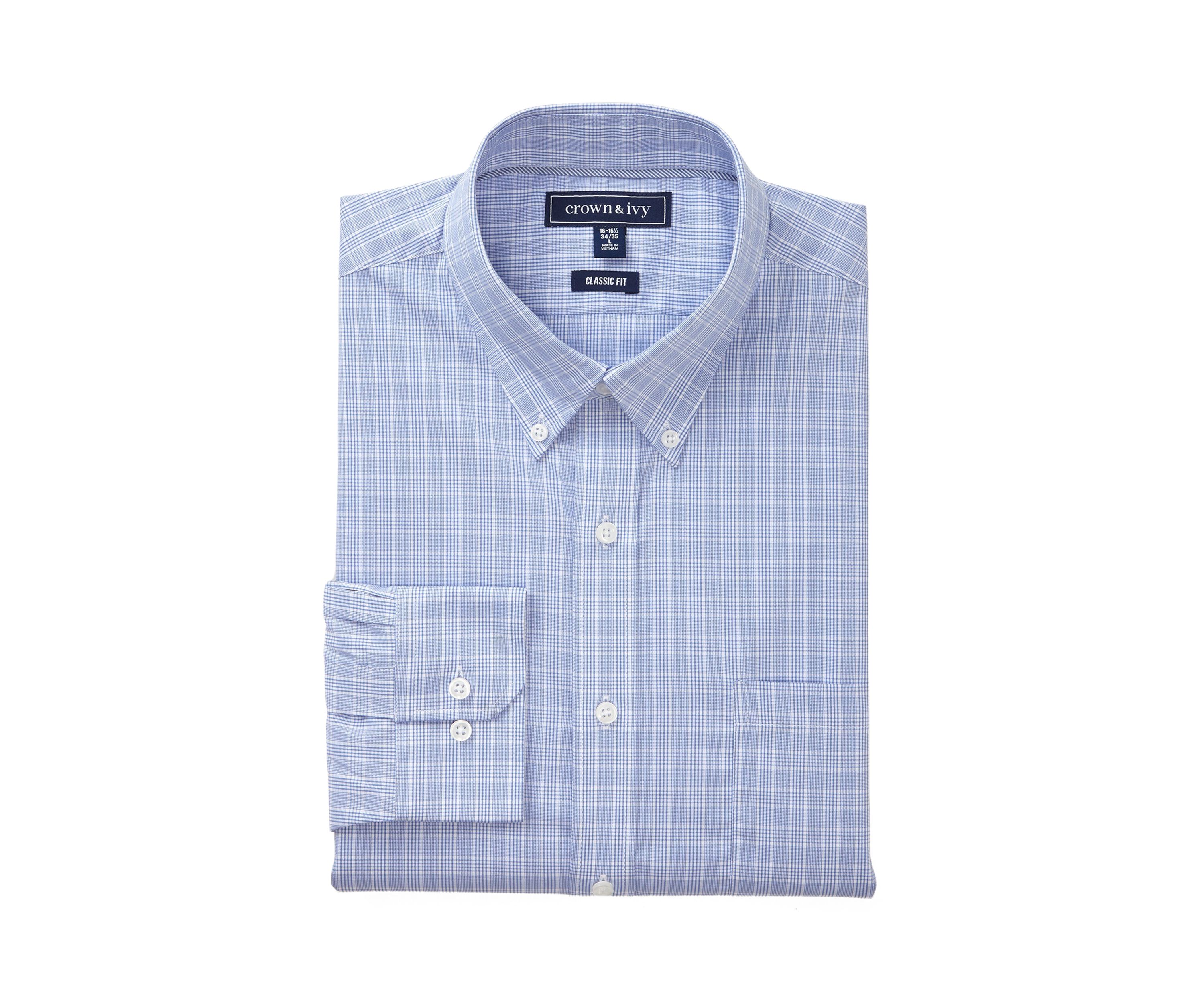 Plaid Printed Button Down Shirt