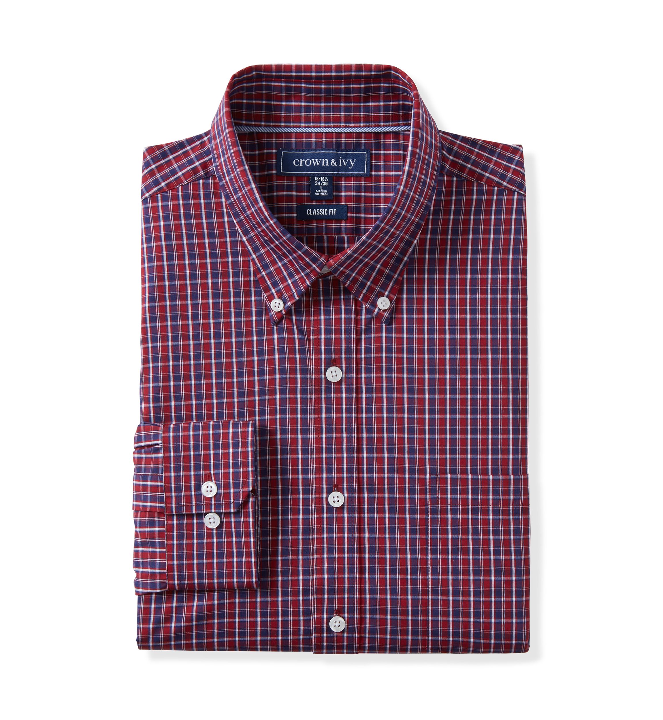 Plaid Dress Shirt