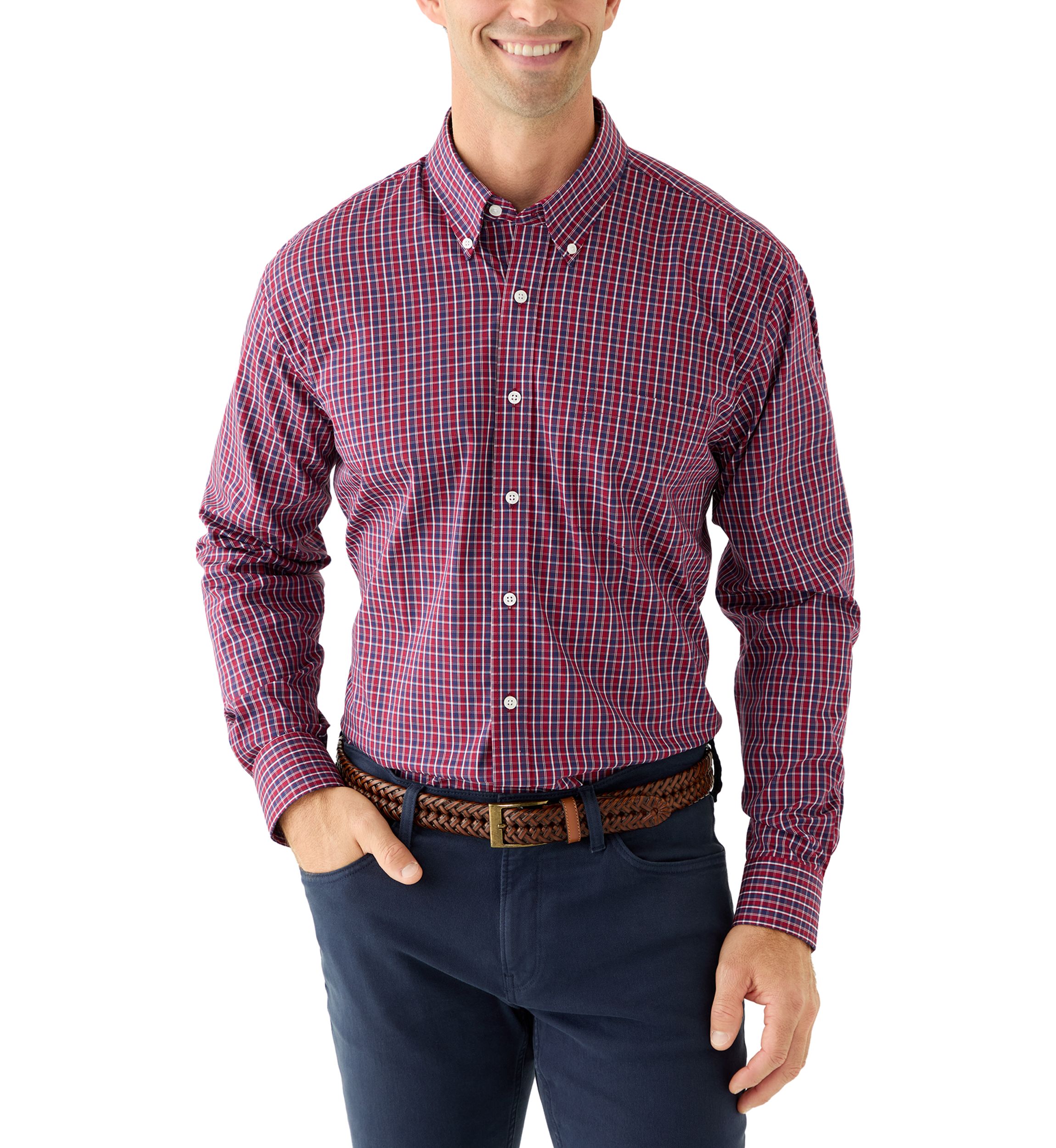 Plaid Dress Shirt