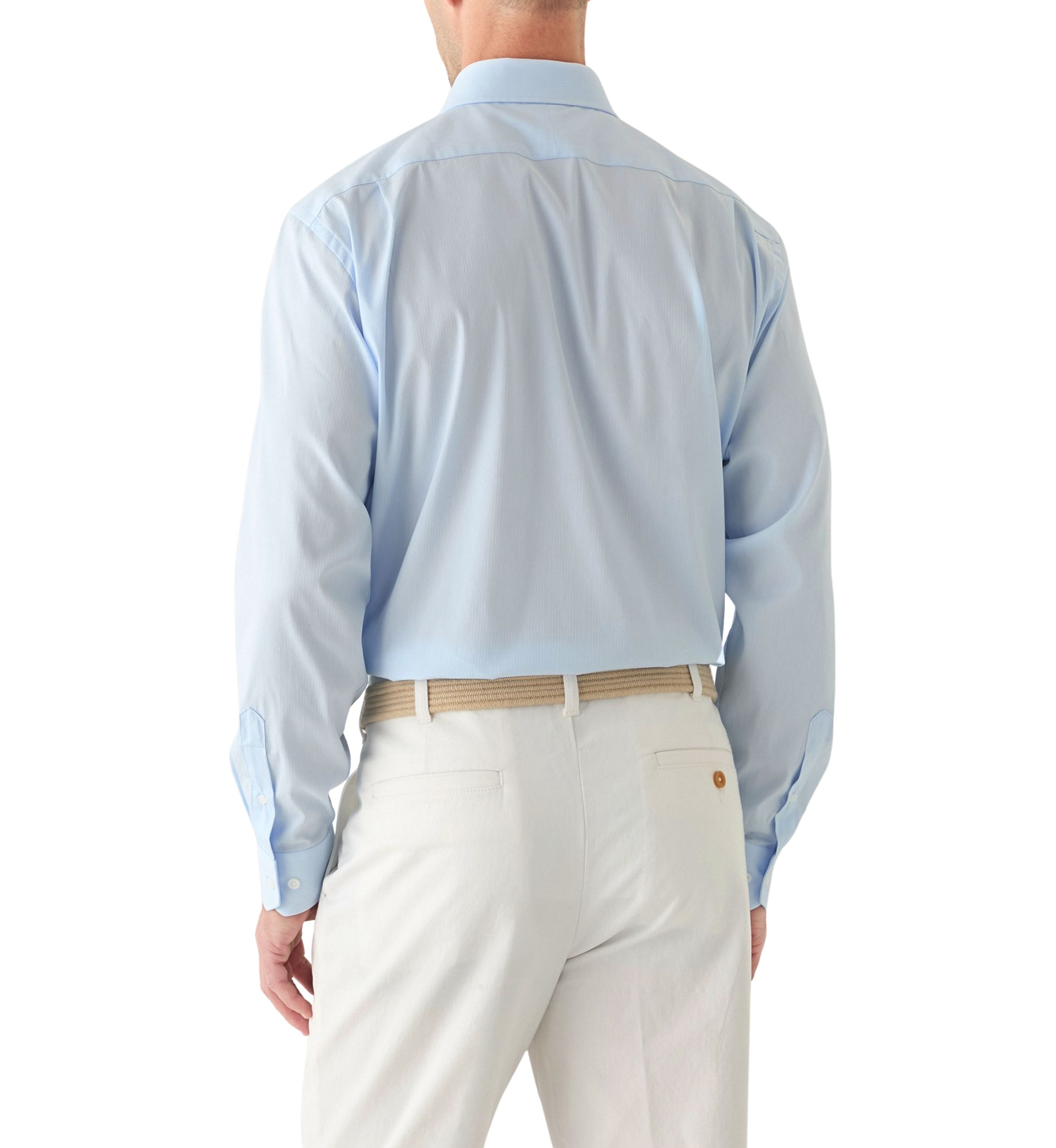 Spread Collar Button Down Shirt