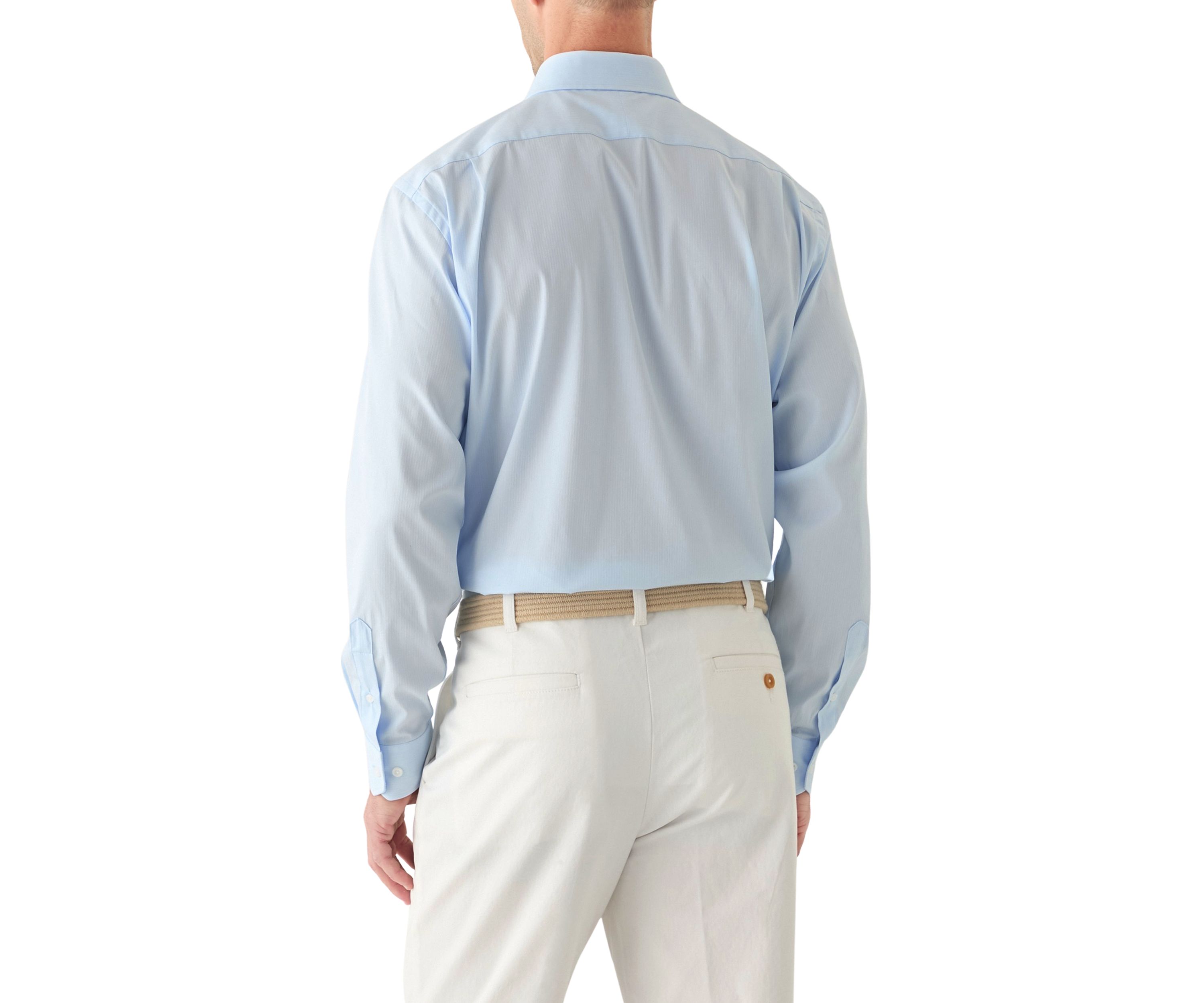 Spread Collar Button Down Shirt