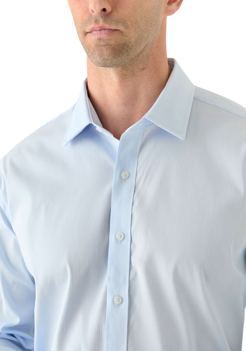 Spread Collar Button Down Shirt