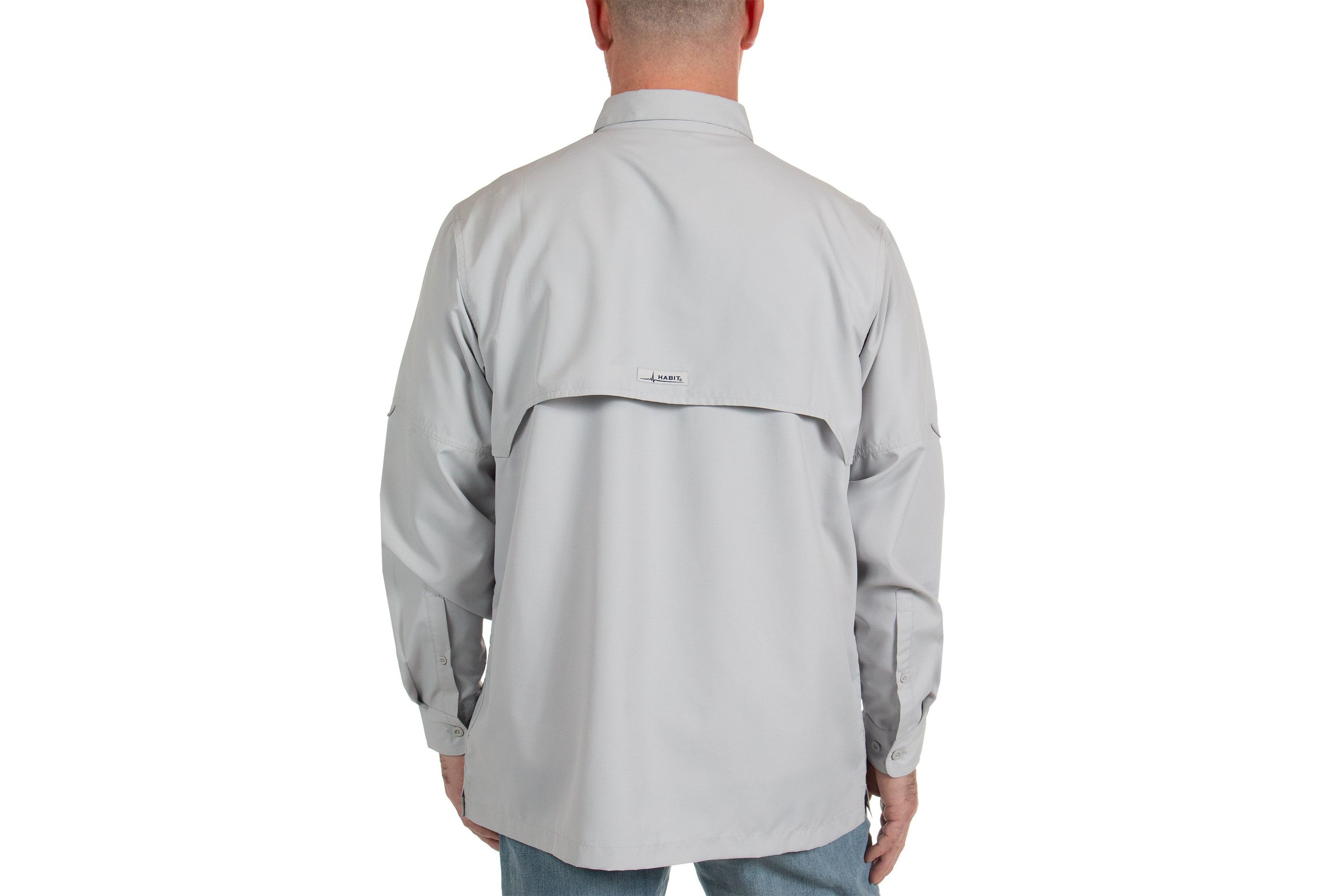 Mens Fourche Mountain Long Sleeve River Guide Fishing Shirt