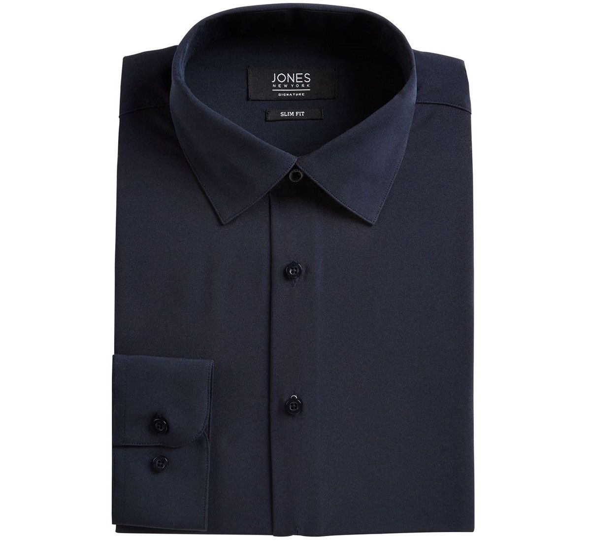 Mens Slim-Fit Stretch Cooling Tech Dress Shirt