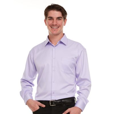 Geoffrey Beene Men's Regular-Fit Sateen Stretch Dress Shirt, 18 - 18.5 36/37