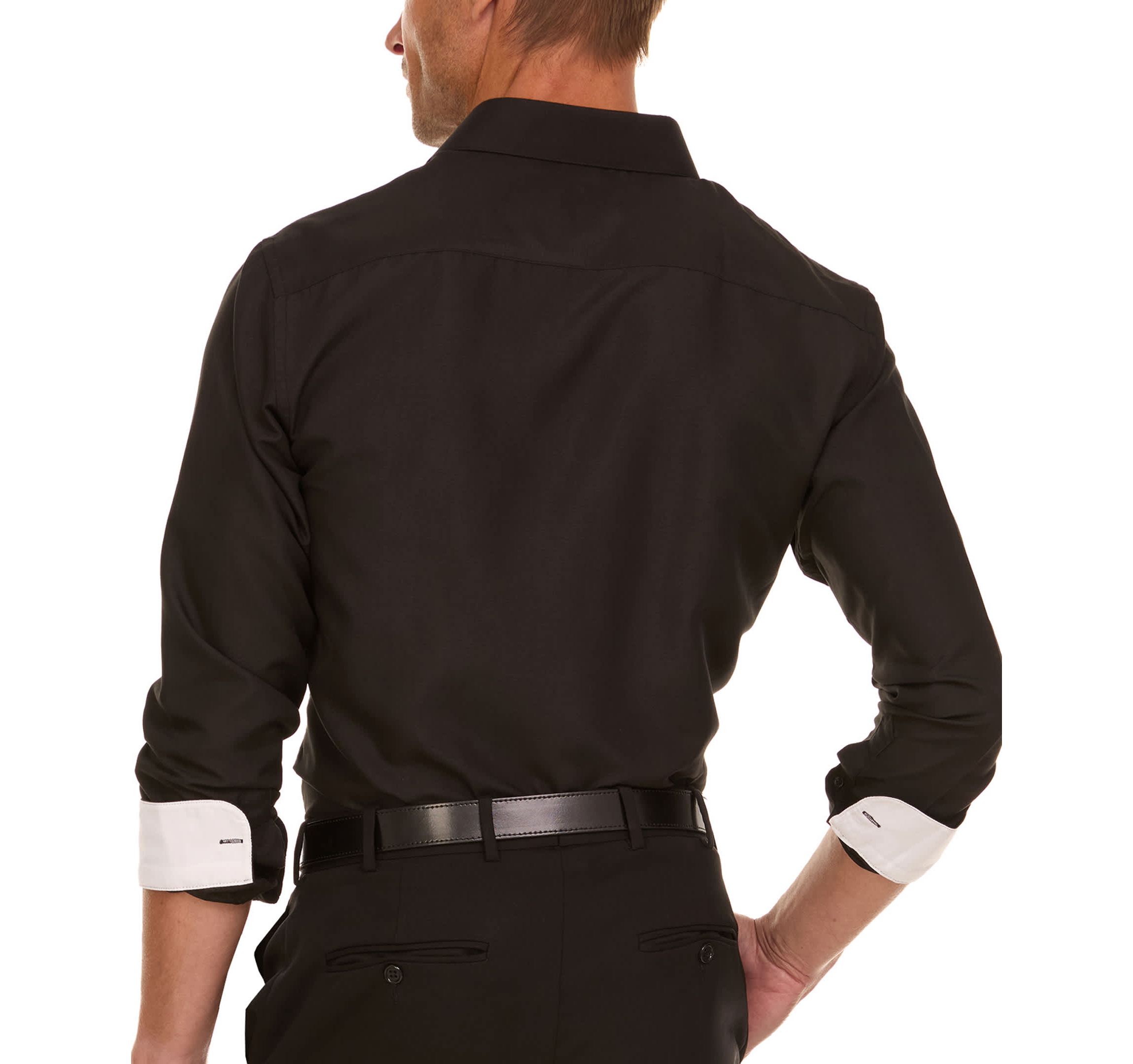 Mens Slim Fit Dress Shirt