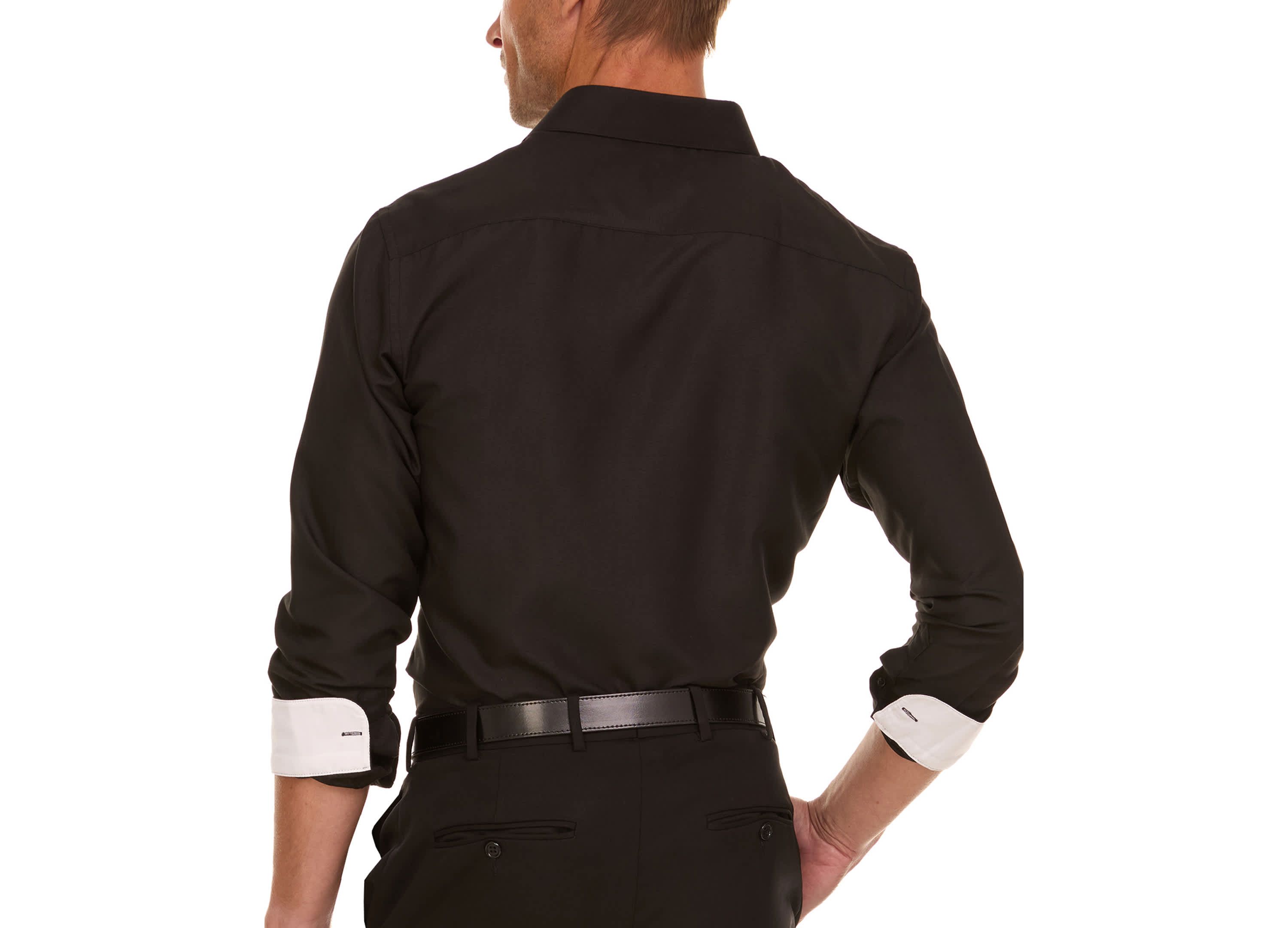 Mens Slim Fit Dress Shirt