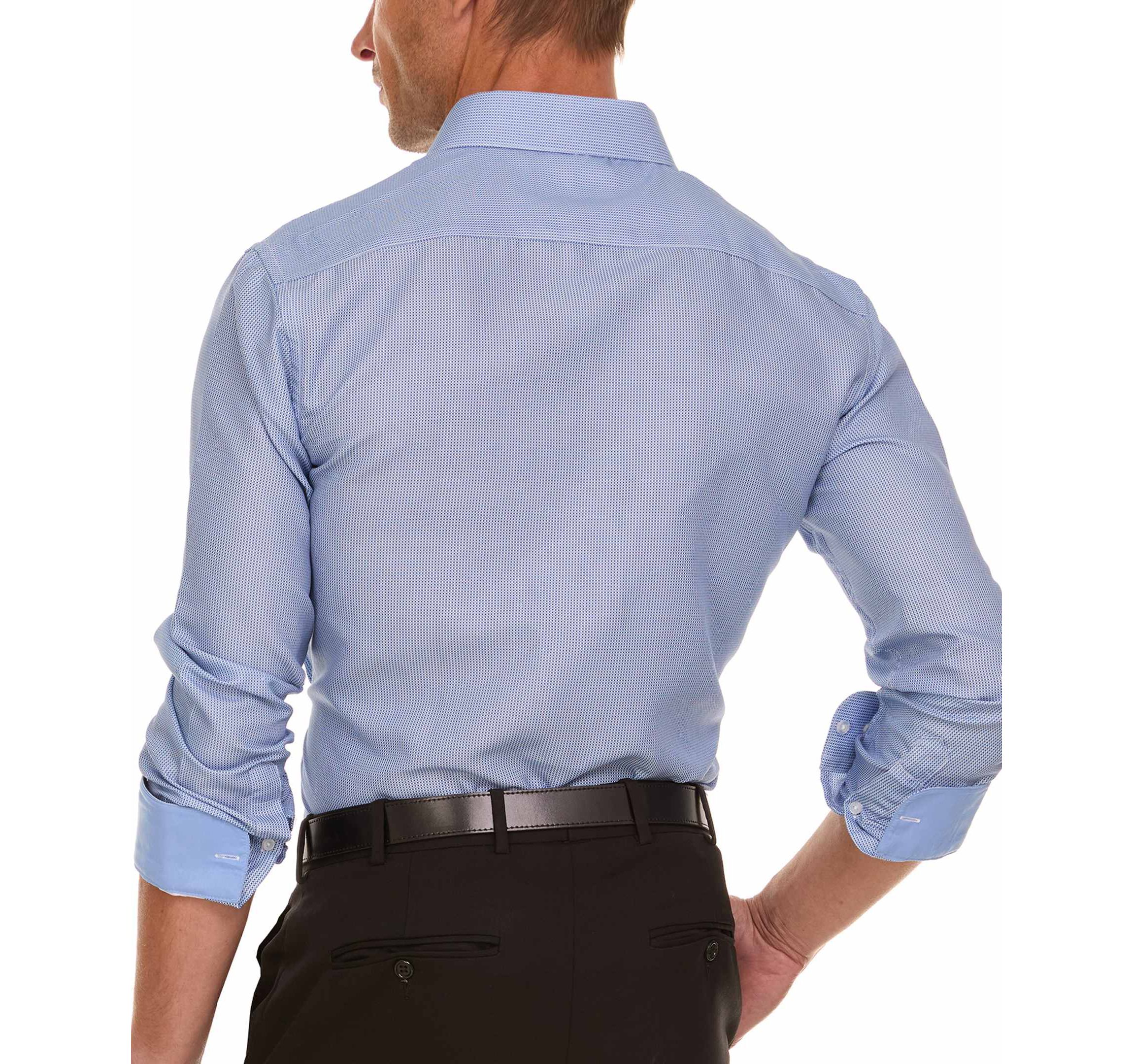 Mens Slim Fit Dress Shirt