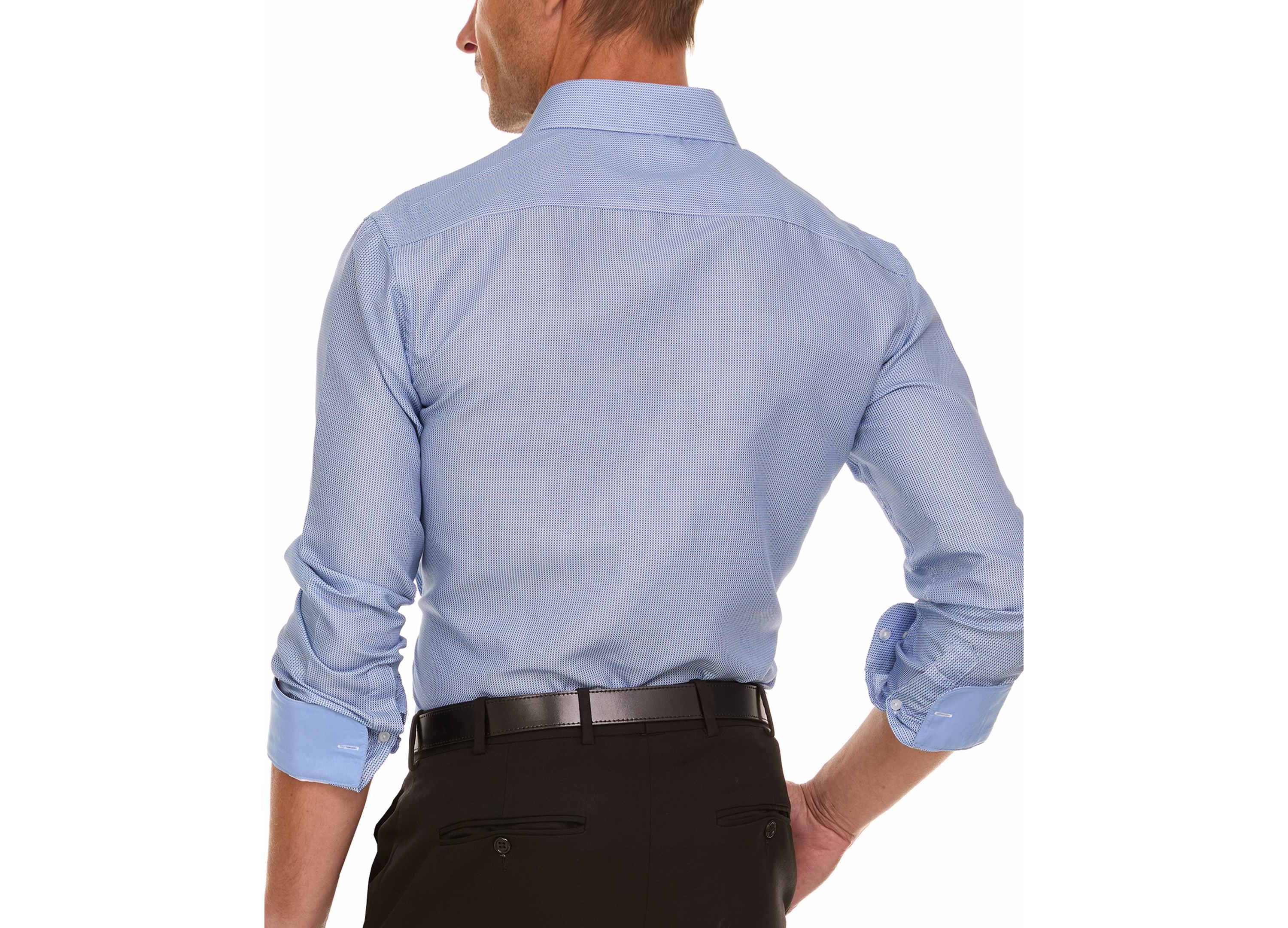 Mens Slim Fit Dress Shirt