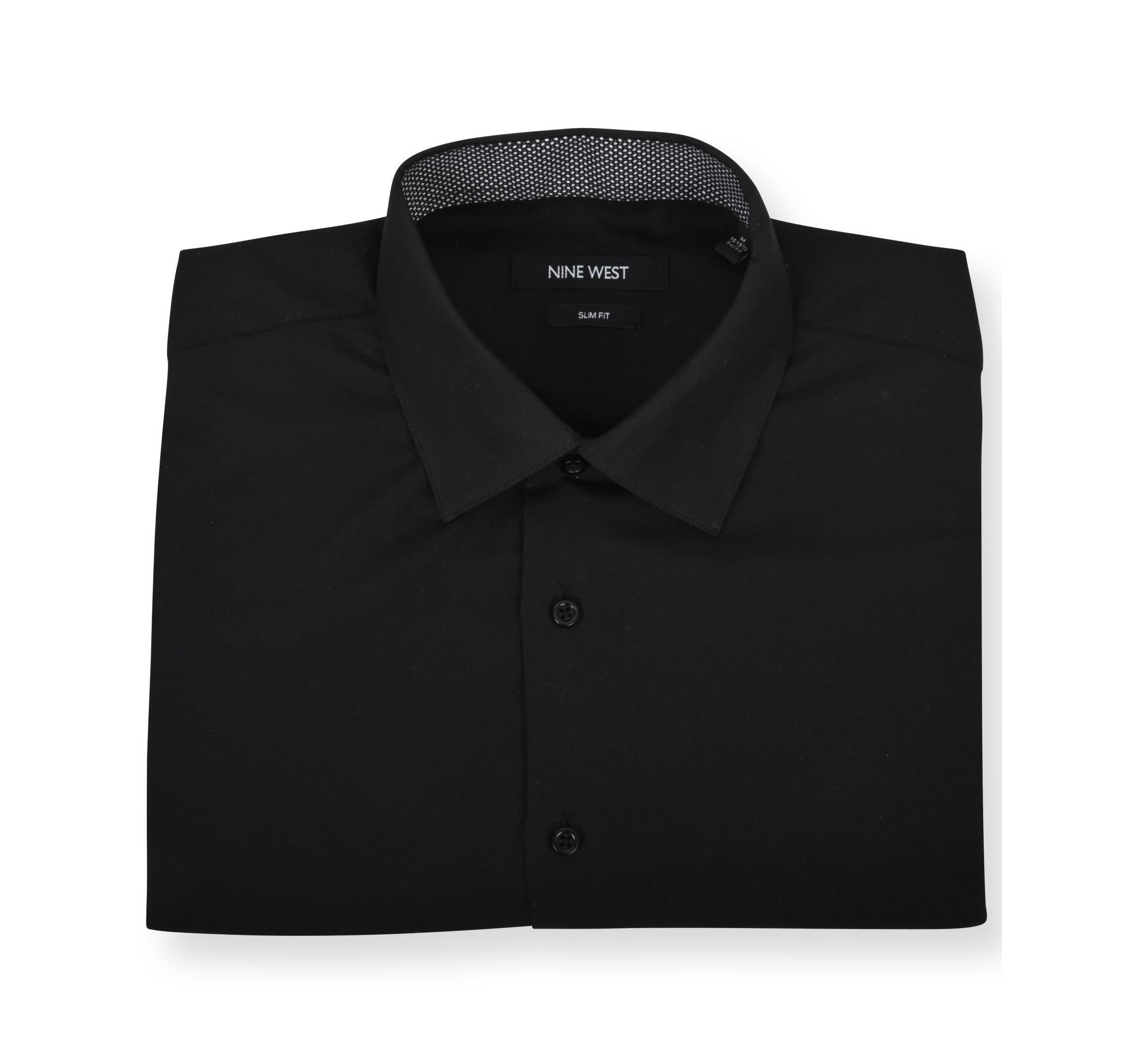slim fit dress slacks Men's Slim Fit White Dress Shirt Size N5 main image 1