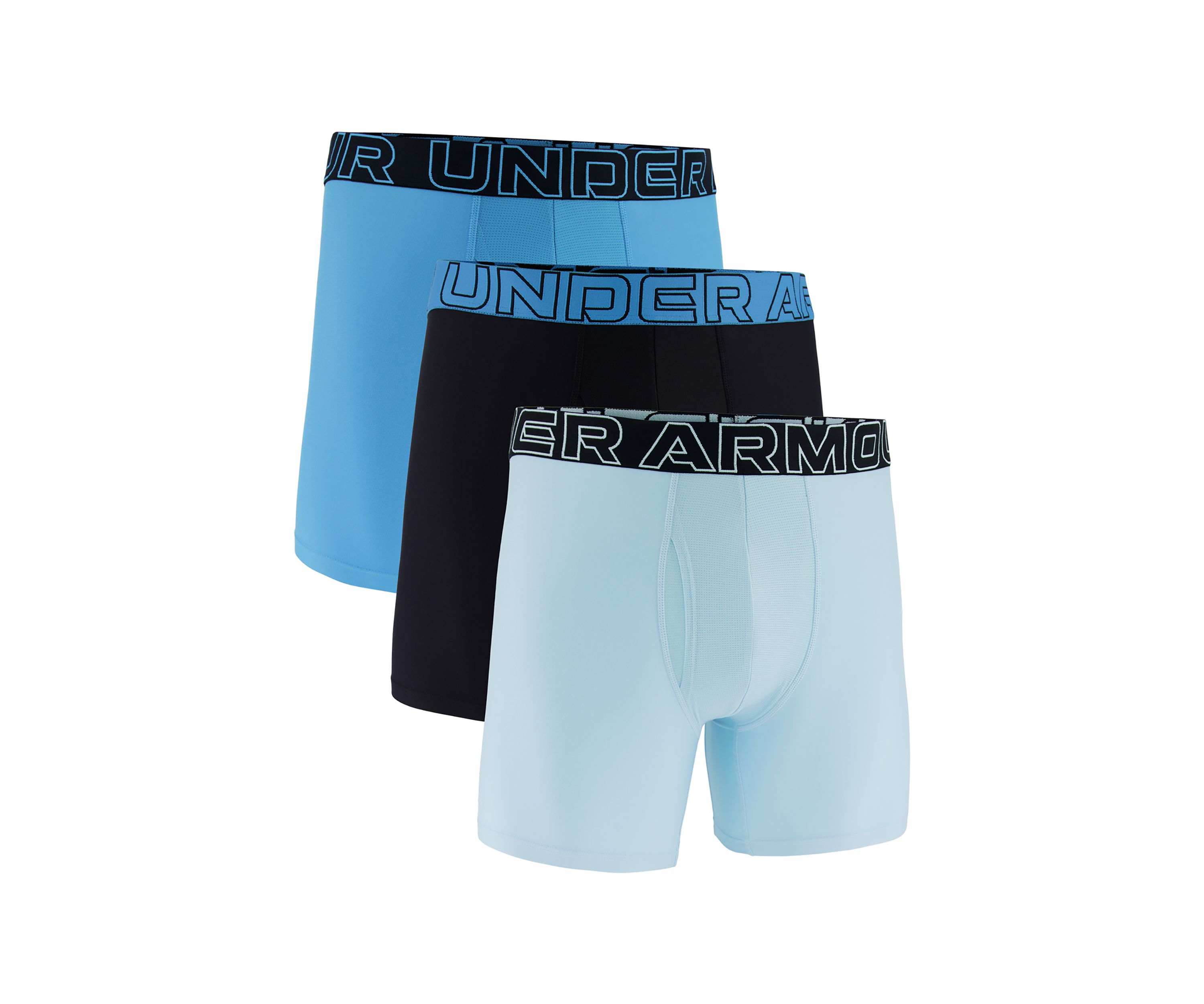 Mens Performance Tech 6" Boxer Briefs - 3 Pack