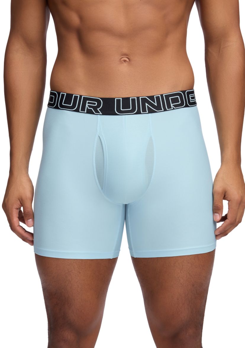 Mens Performance Tech 6" Boxer Briefs - 3 Pack