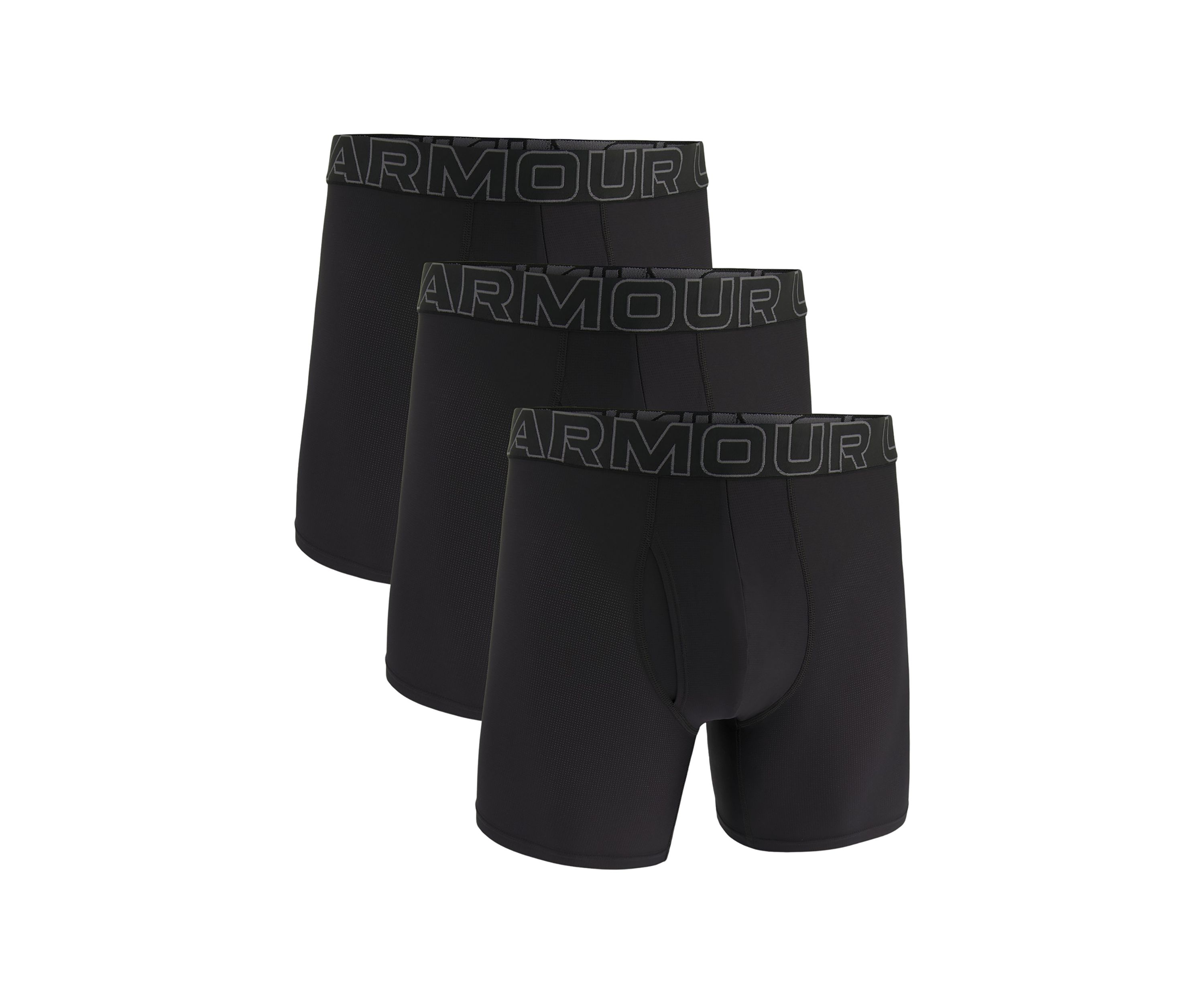 Performance Mesh 6" Boxer Briefs - 3 Pack