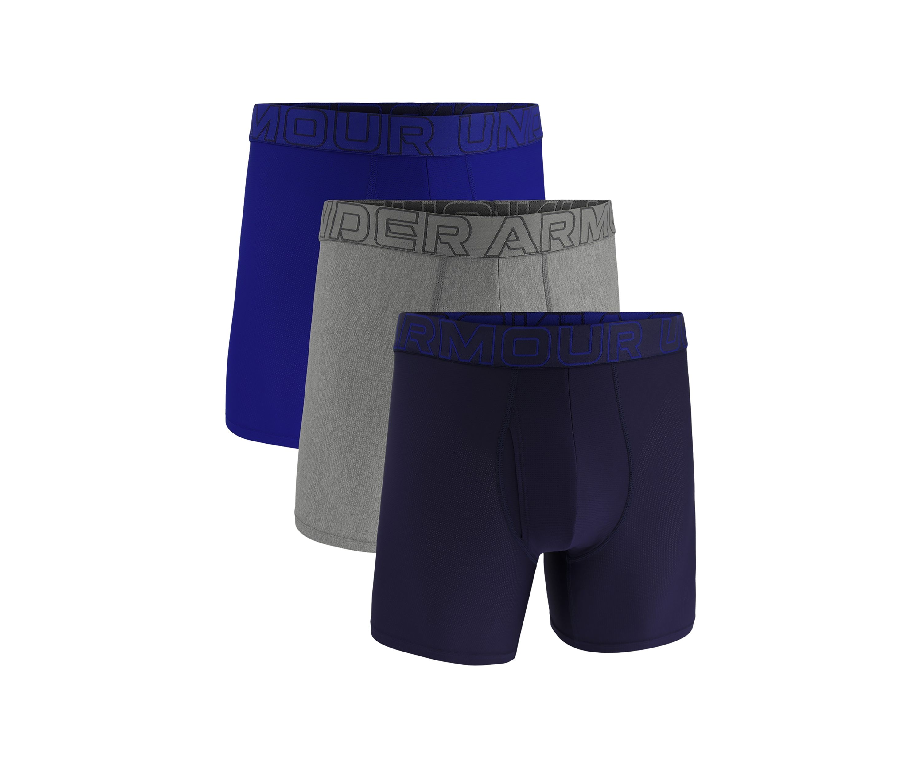 Performance Mesh 6" Boxer Briefs - 3 Pack