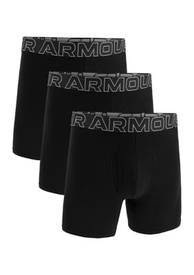 Under Armour Men's Performance Cotton 6'' Boxer Briefs - 3 Pack