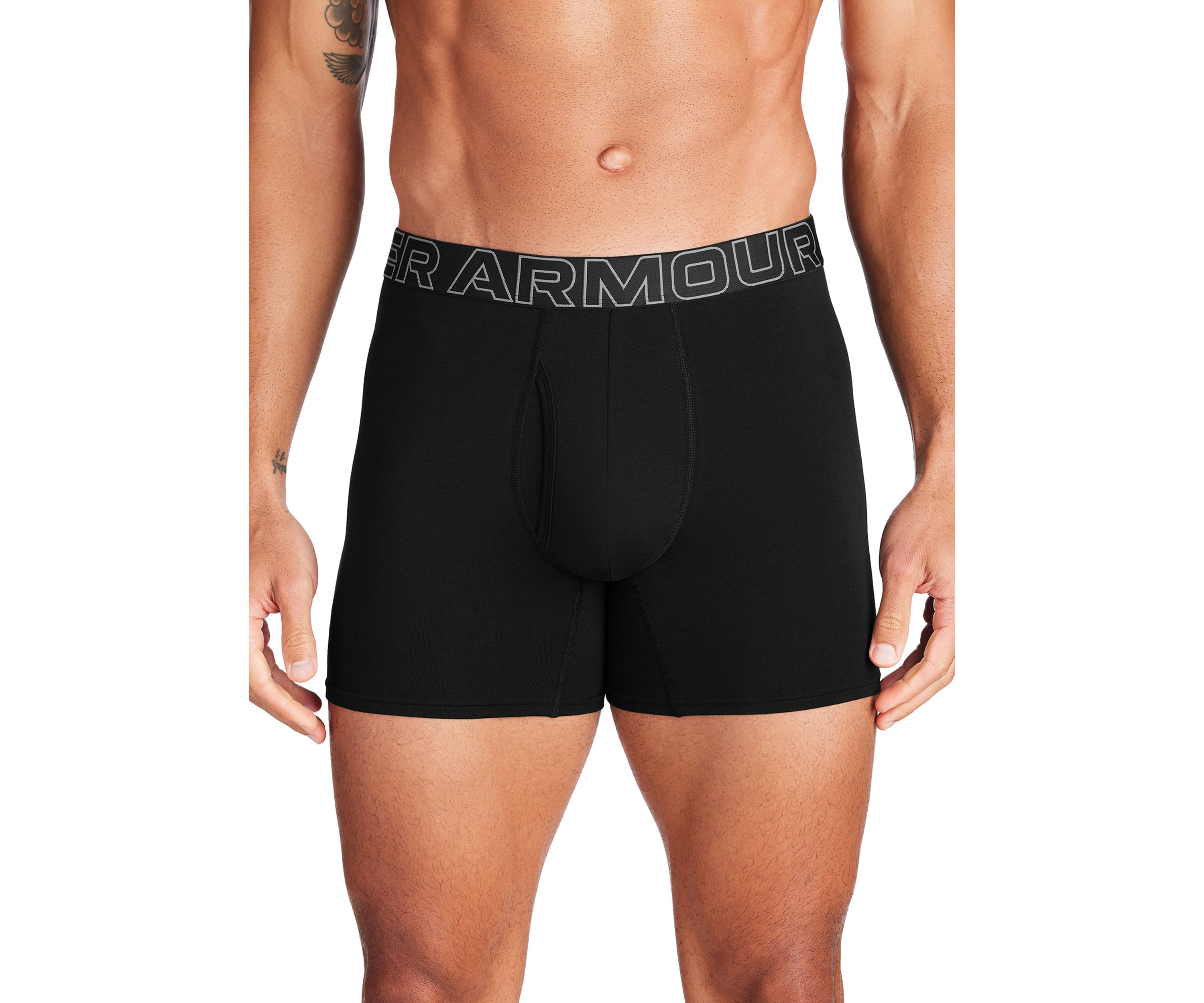 Performance Cotton 6 Boxer Briefs - 3 Pack