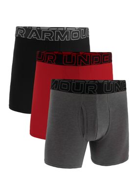 Under Armour Performance Cotton 6 Boxer Briefs 3 Pack belk