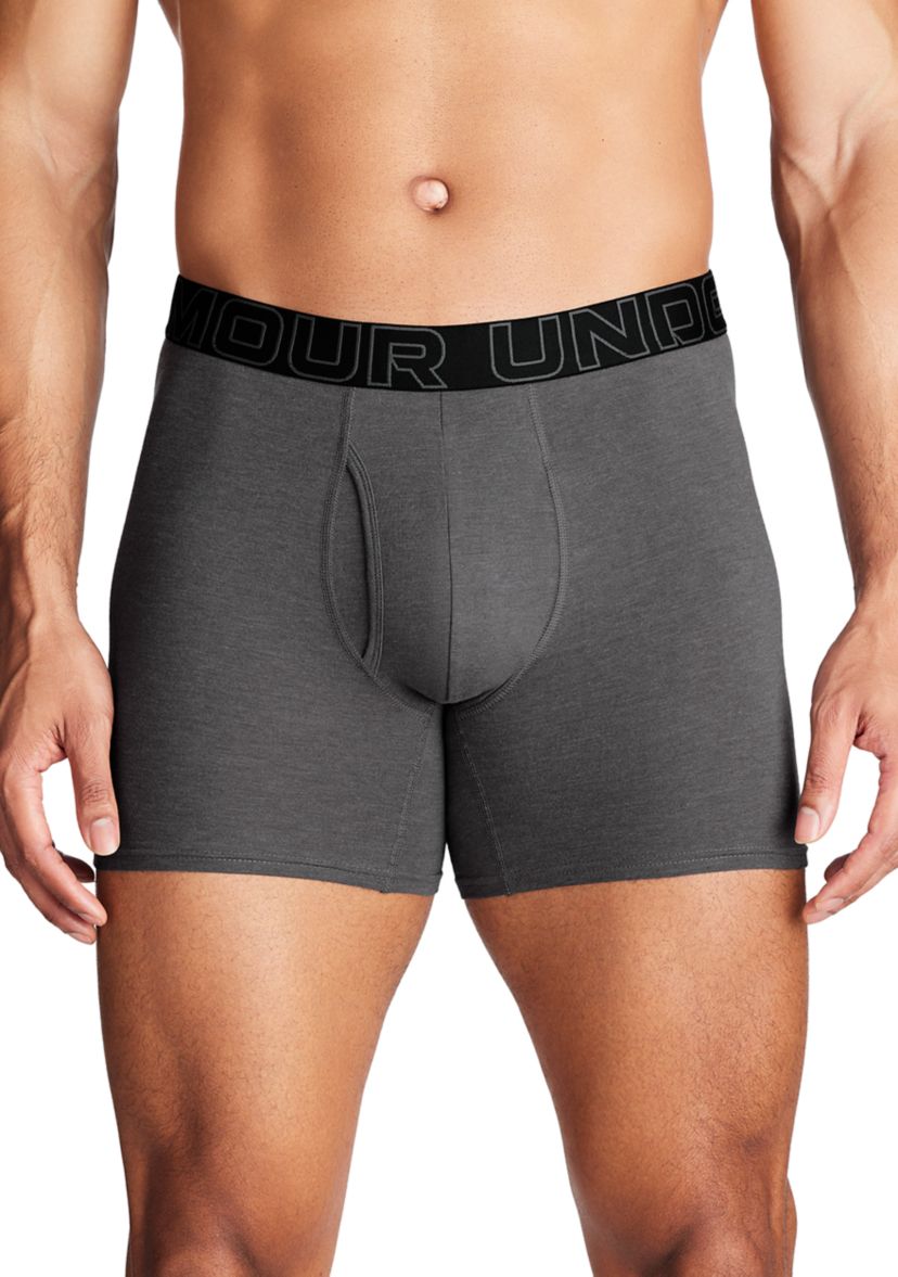 Performance Cotton 6 Boxer Briefs - 3 Pack