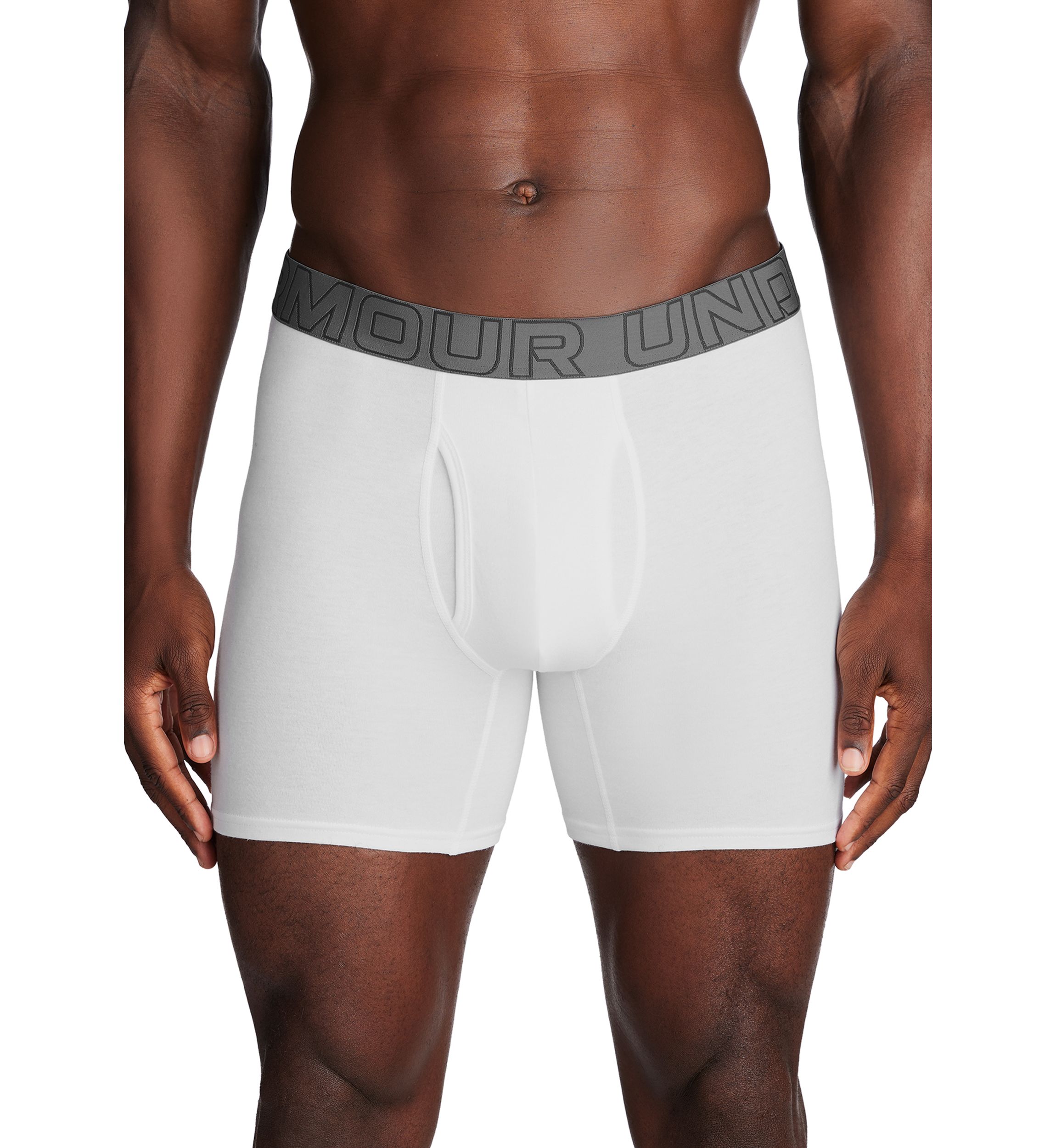 Performance Cotton 6" Boxer Briefs - 3 Pack