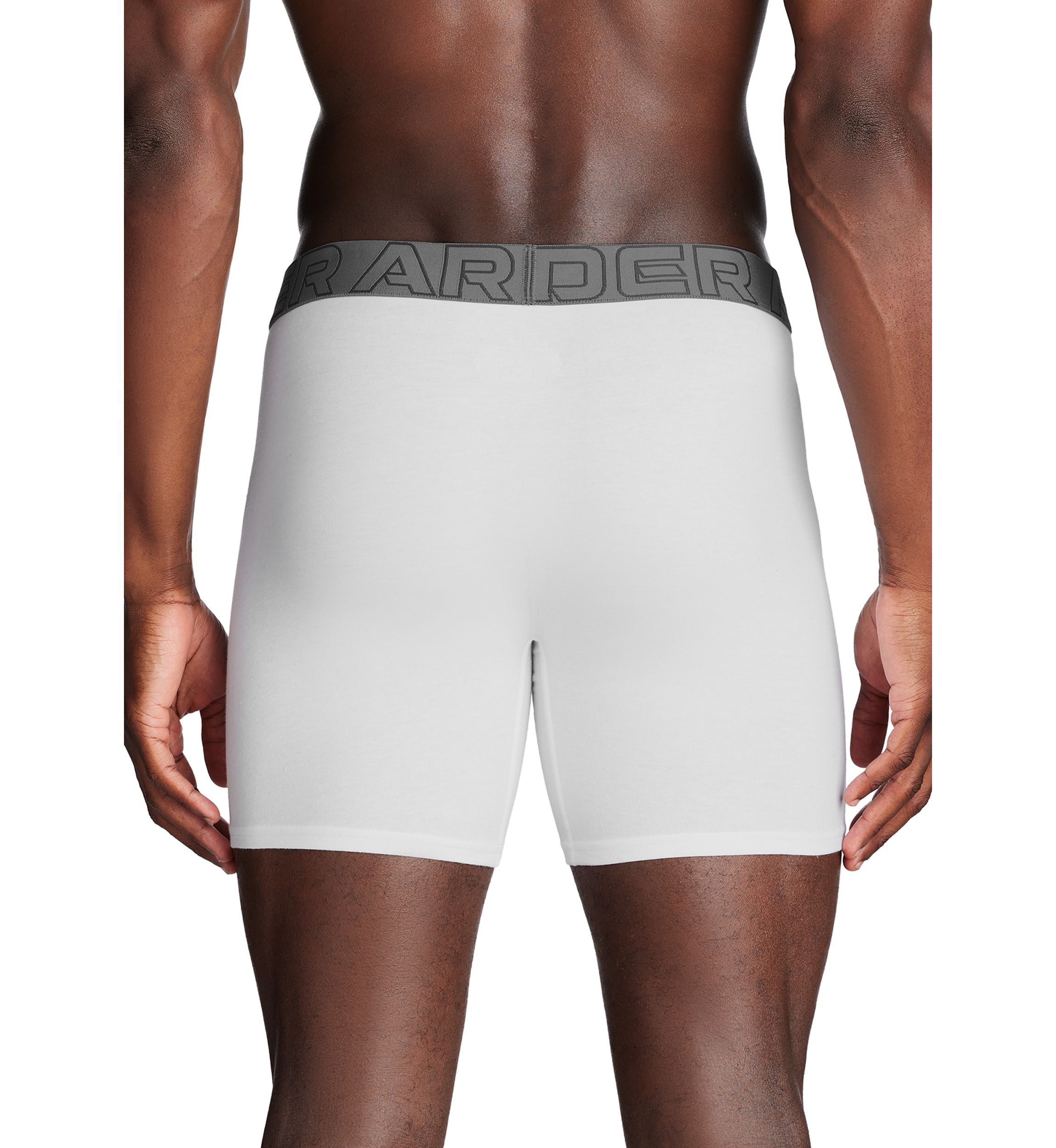 Performance Cotton 6" Boxer Briefs - 3 Pack