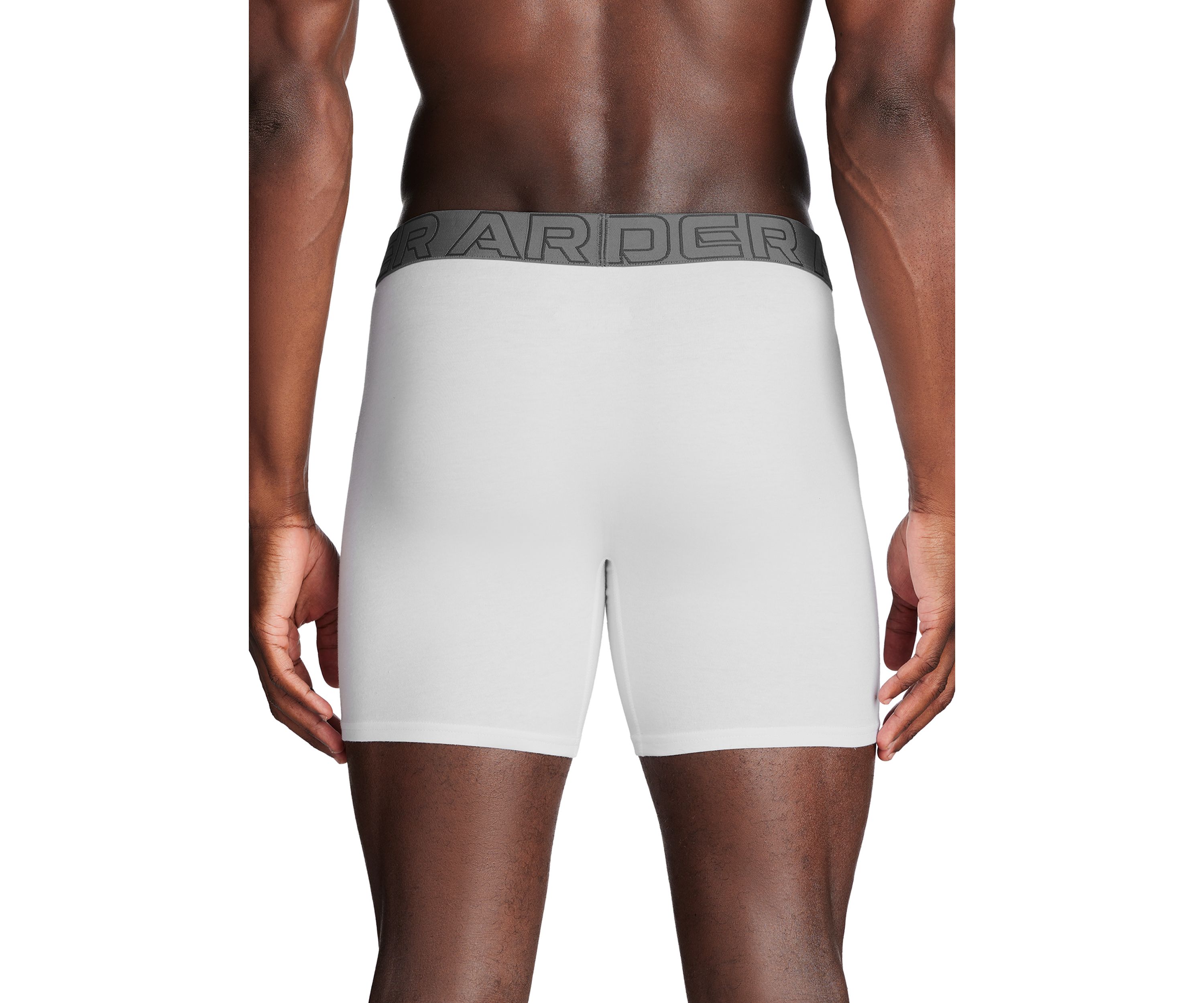 Performance Cotton 6" Boxer Briefs - 3 Pack