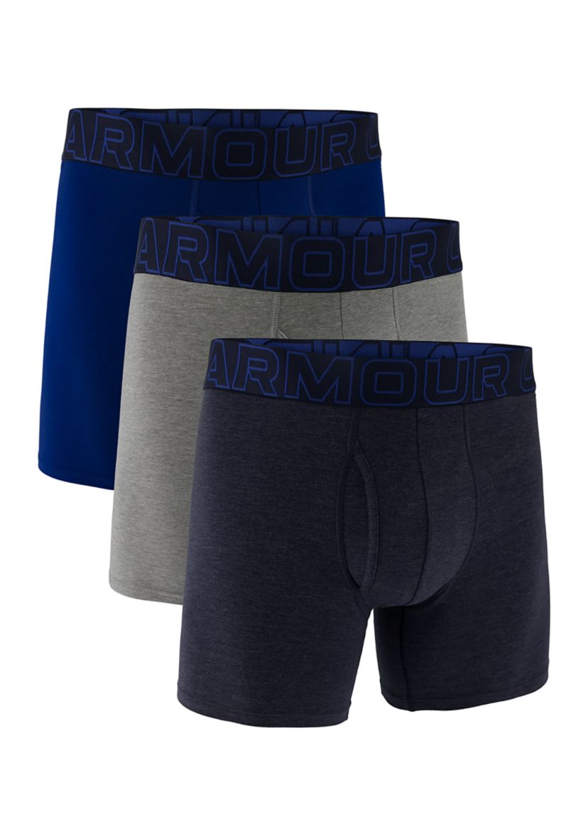 Performance Cotton 6 Boxer Briefs - 3 Pack