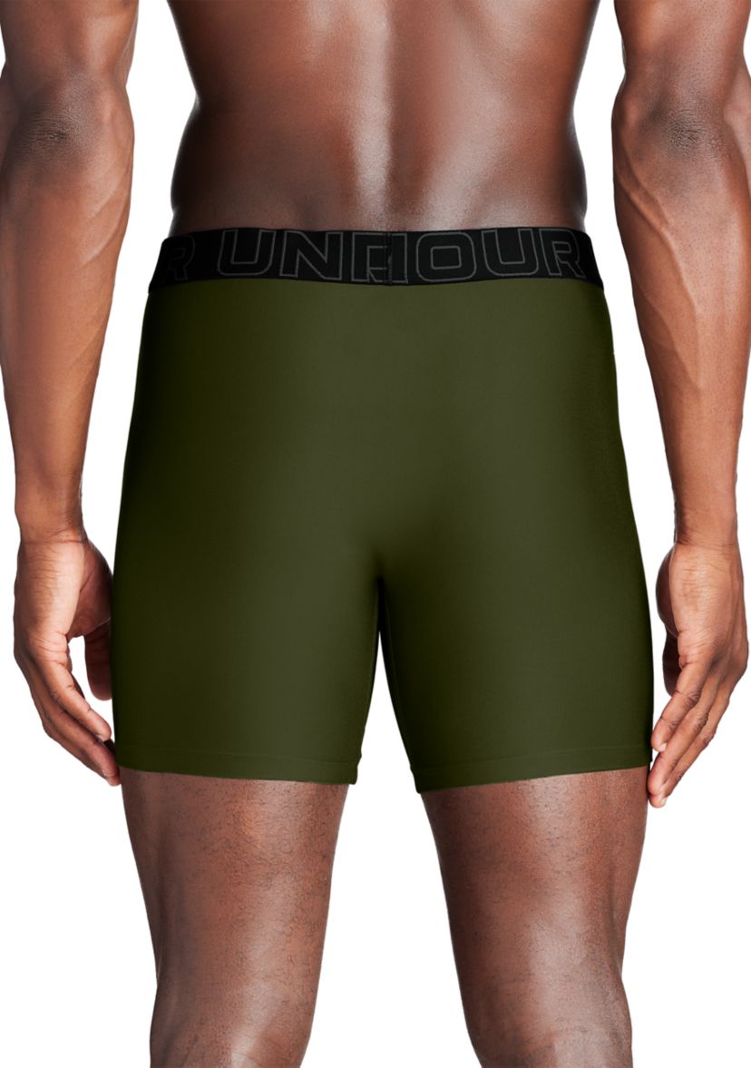 Performance Tech Solid Boxer Briefs - 6" Inseam