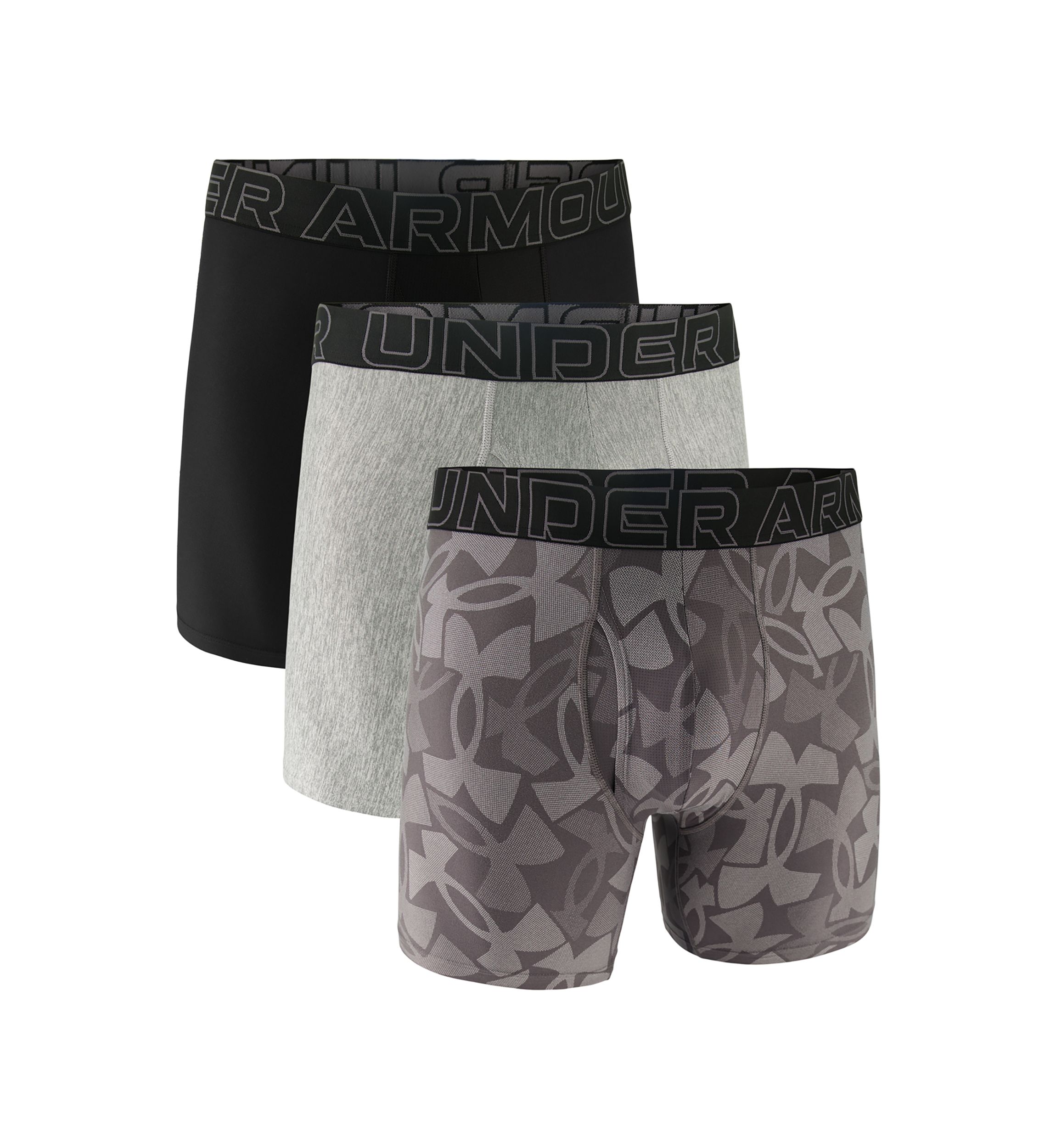 Performance Tech Printed Boxers - 3 Pack