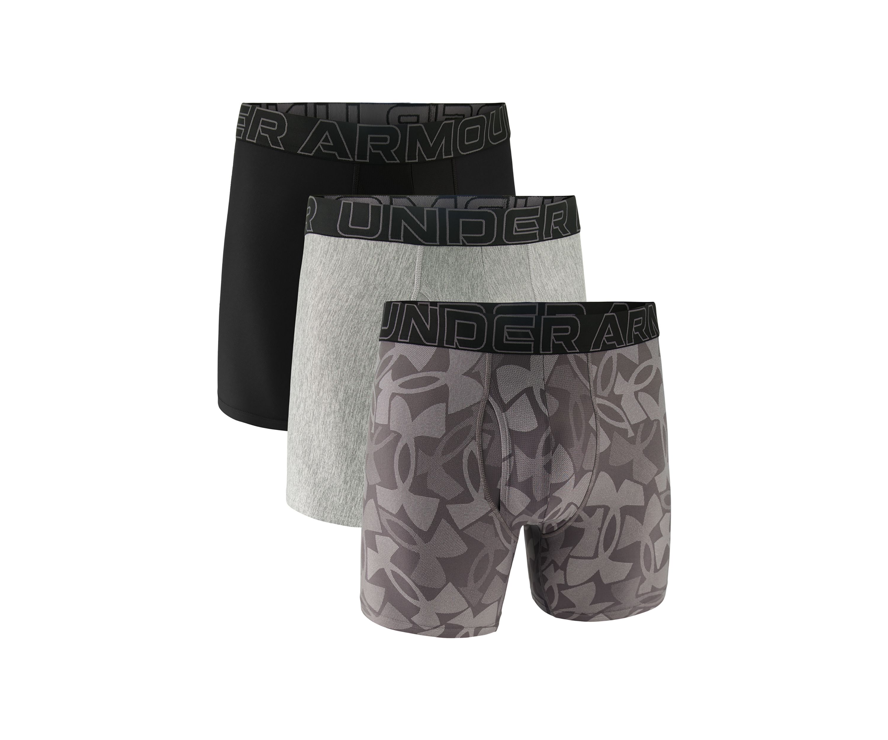 Performance Tech Printed Boxers - 3 Pack
