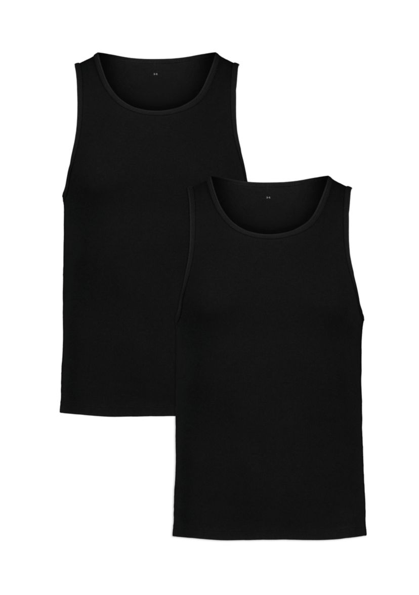 Performance Cotton Tank Tops - 2 Pack