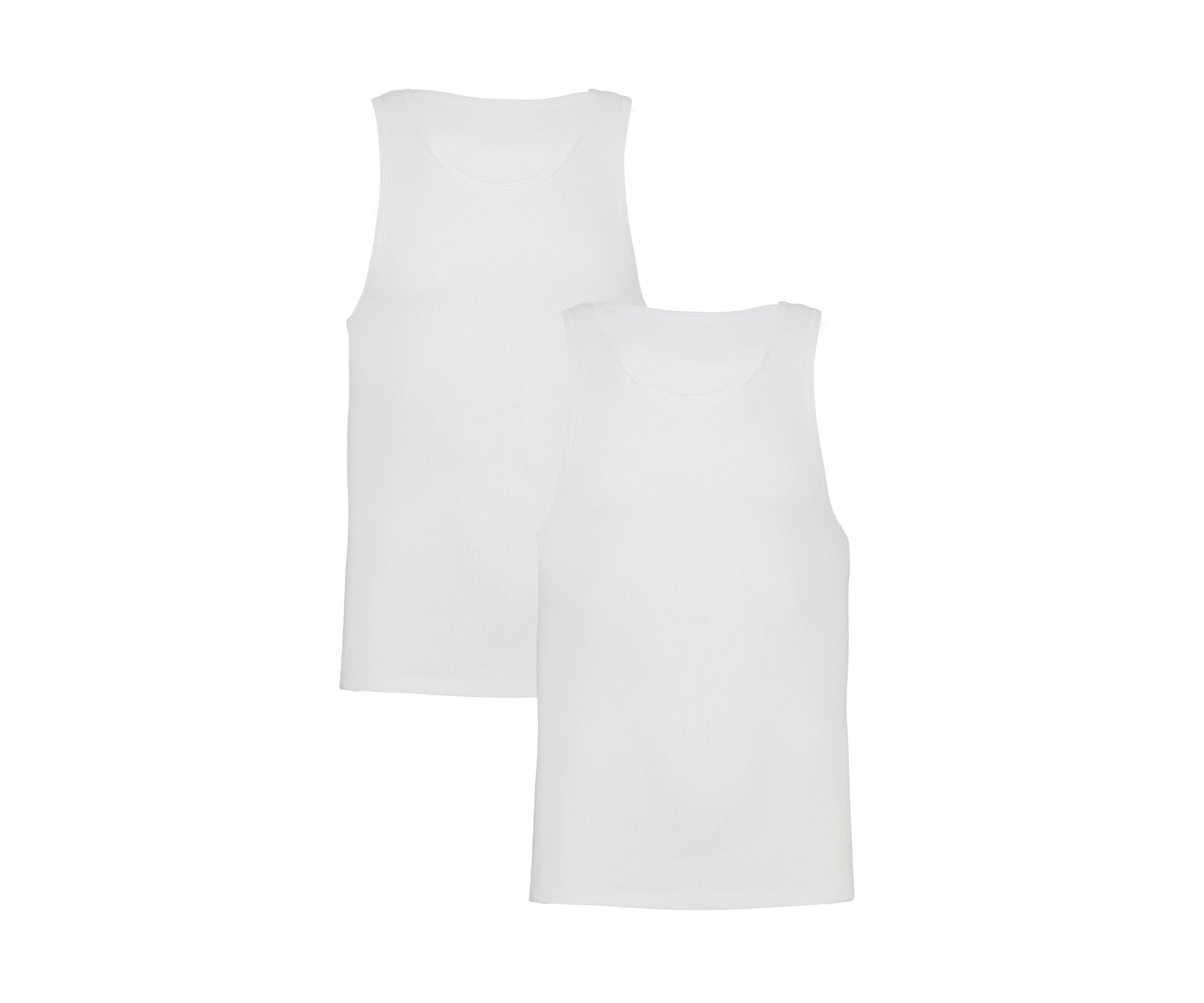 Performance Cotton Tank Top - 2 Pack