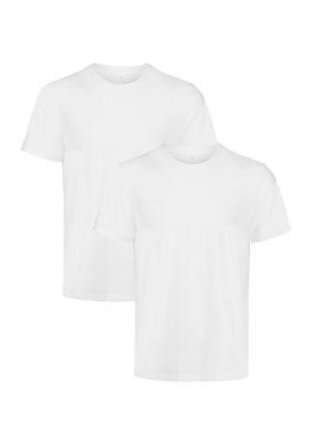 Under Armour Men's Performance Tech Mesh Crew Neck T-Shirt - 2 Pack, White, XL