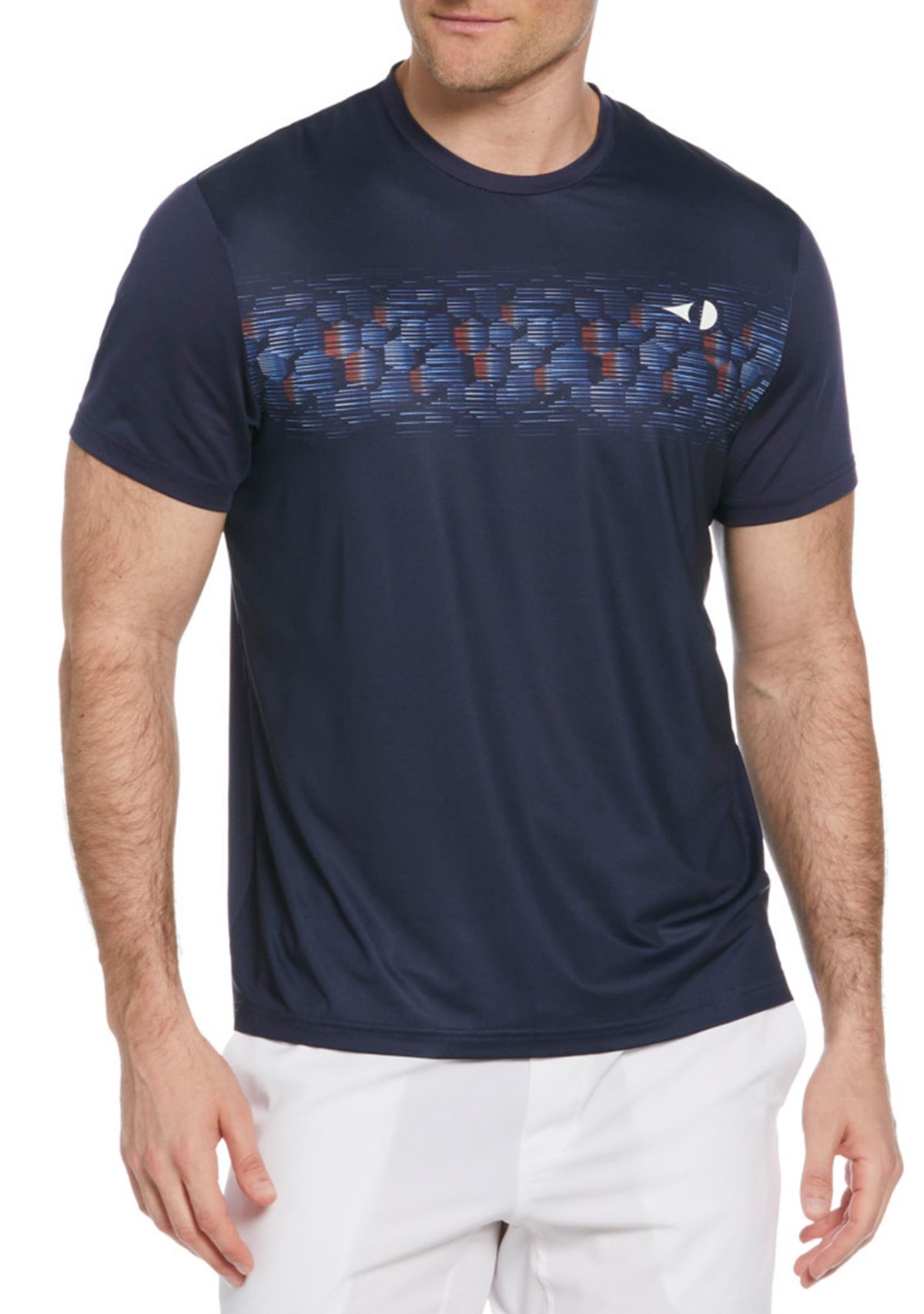 Mens Hexagonal Stripe T-Shirt