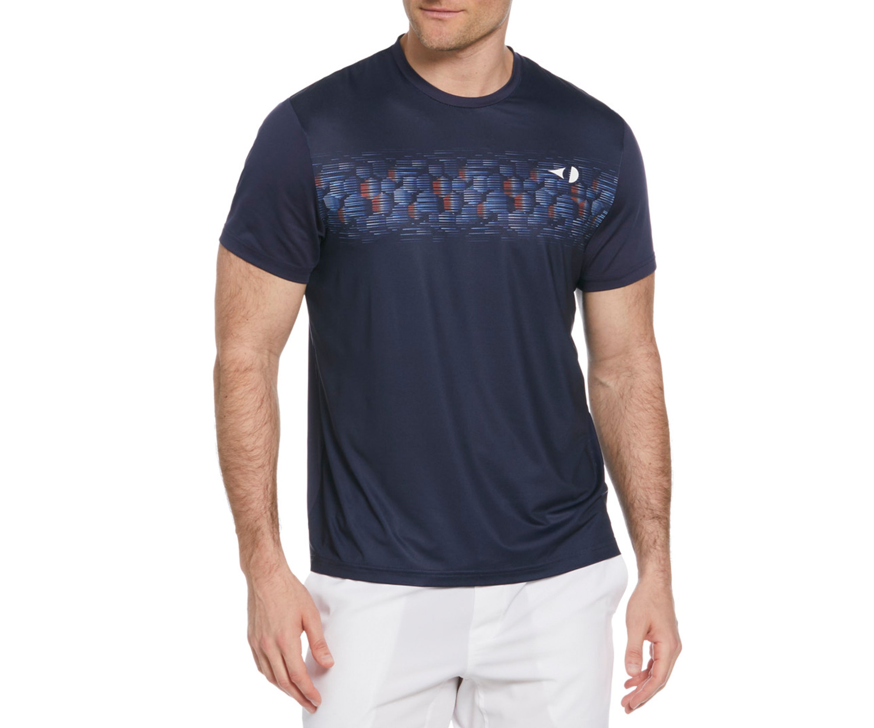 Mens Hexagonal Stripe T-Shirt